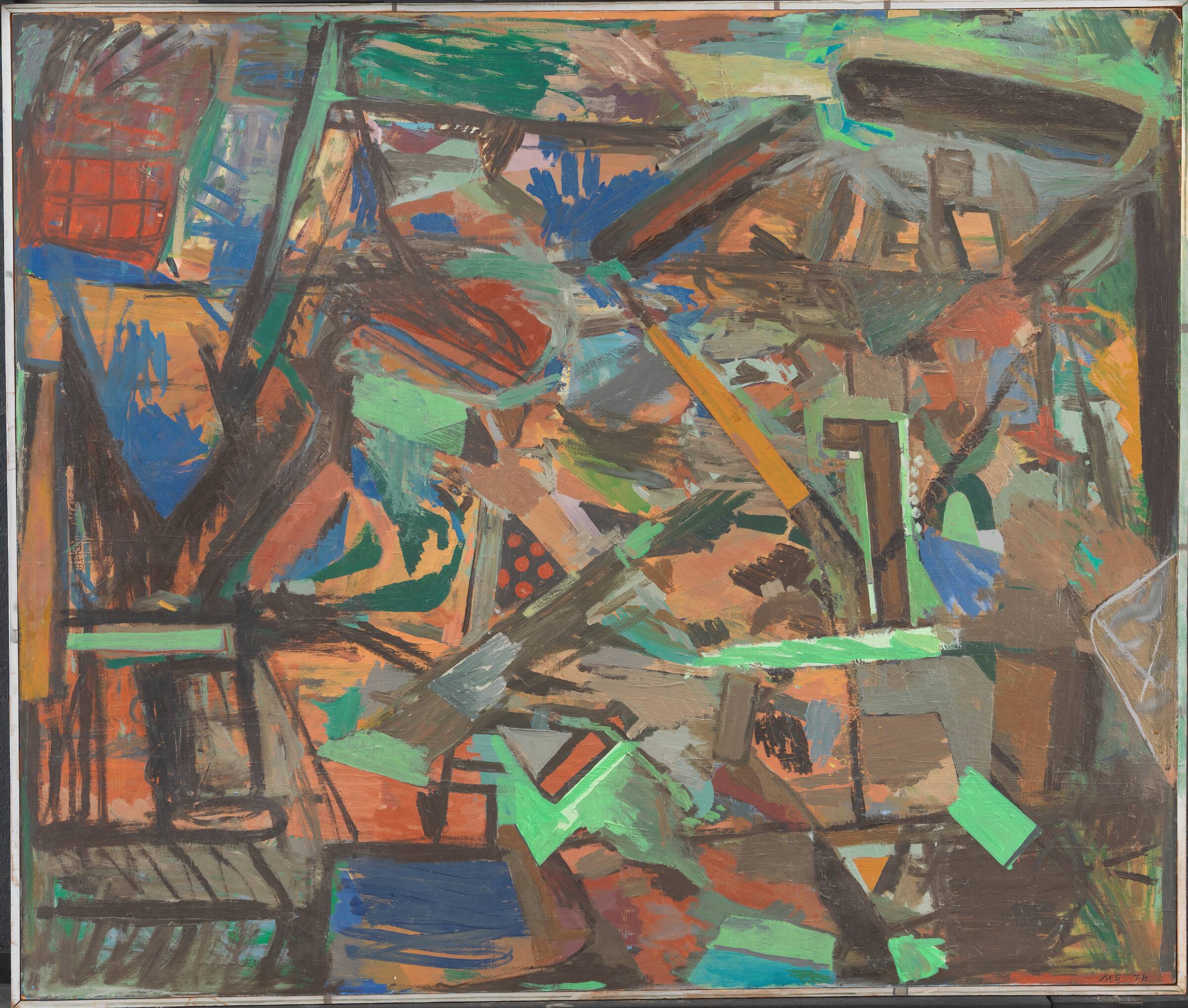 Uden titel, Mogens Gissel, 1976