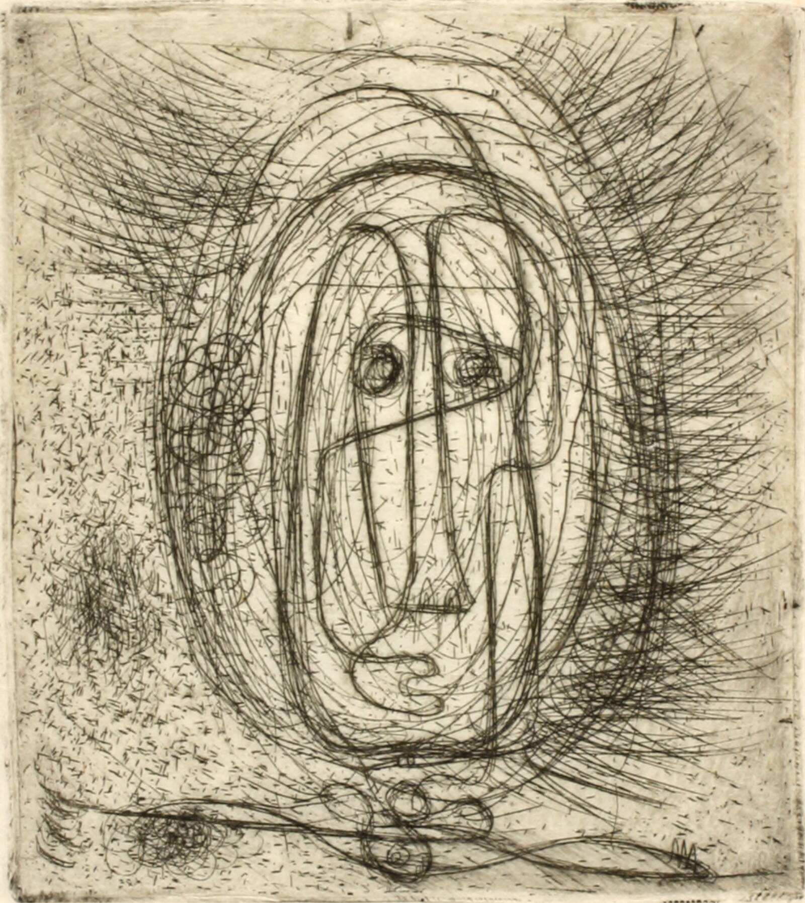 Uden titel, Asger Jorn, 1940