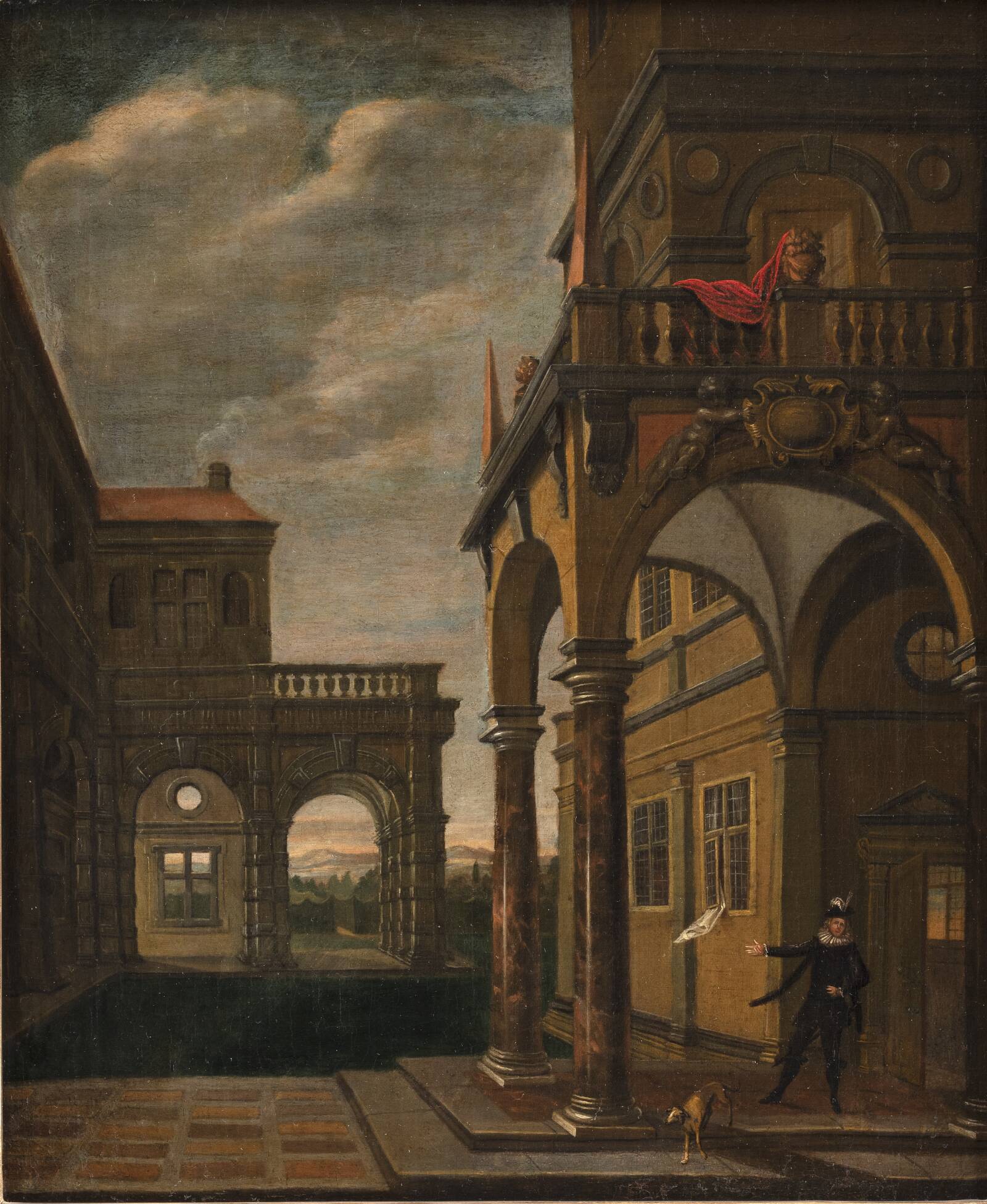 Arkitekturstykke, Ubekendt, 1725-1824
