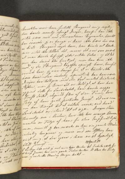 Dagbog. Side 95