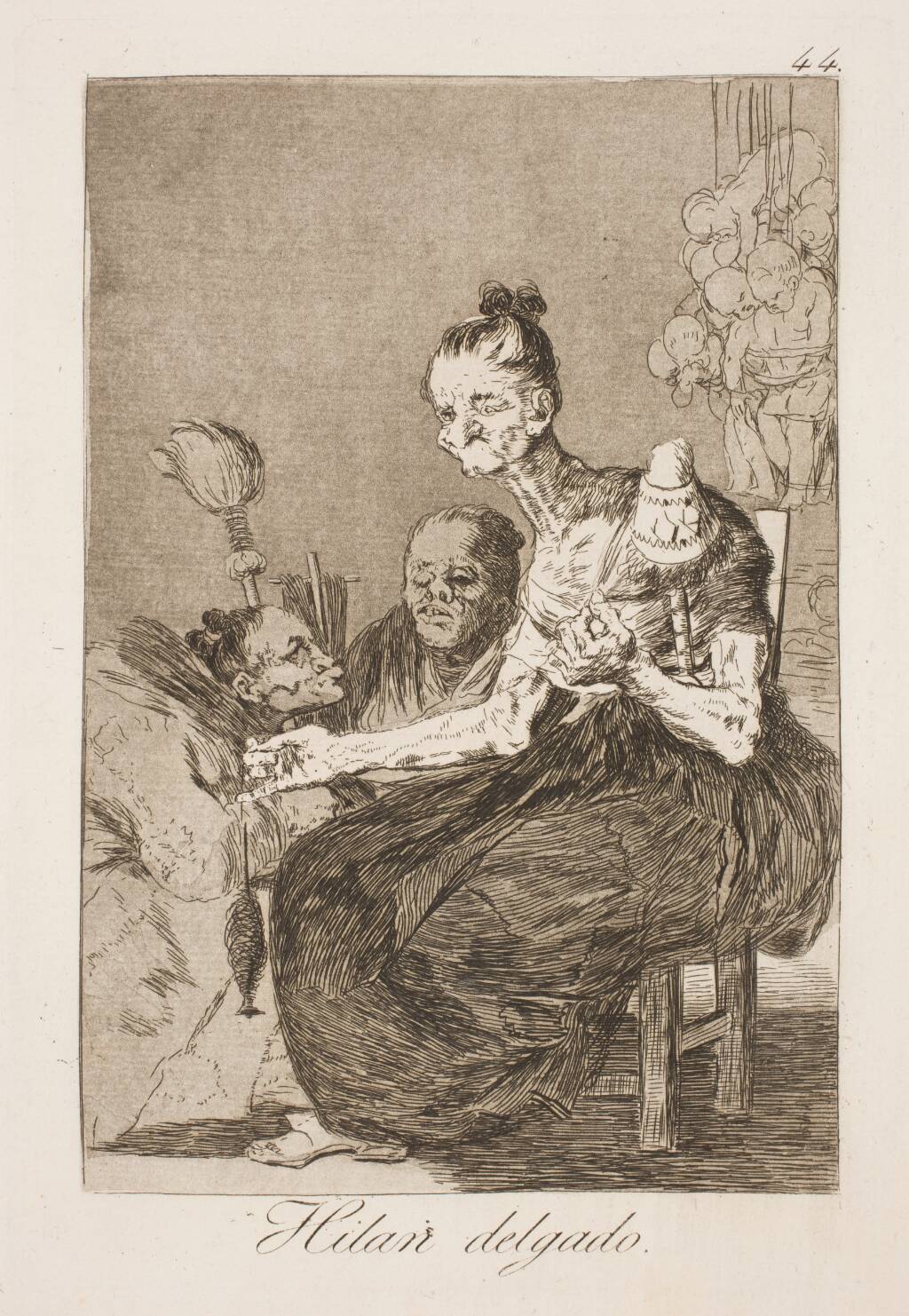 De spinder smukt, Francisco de Goya, 1797-1798