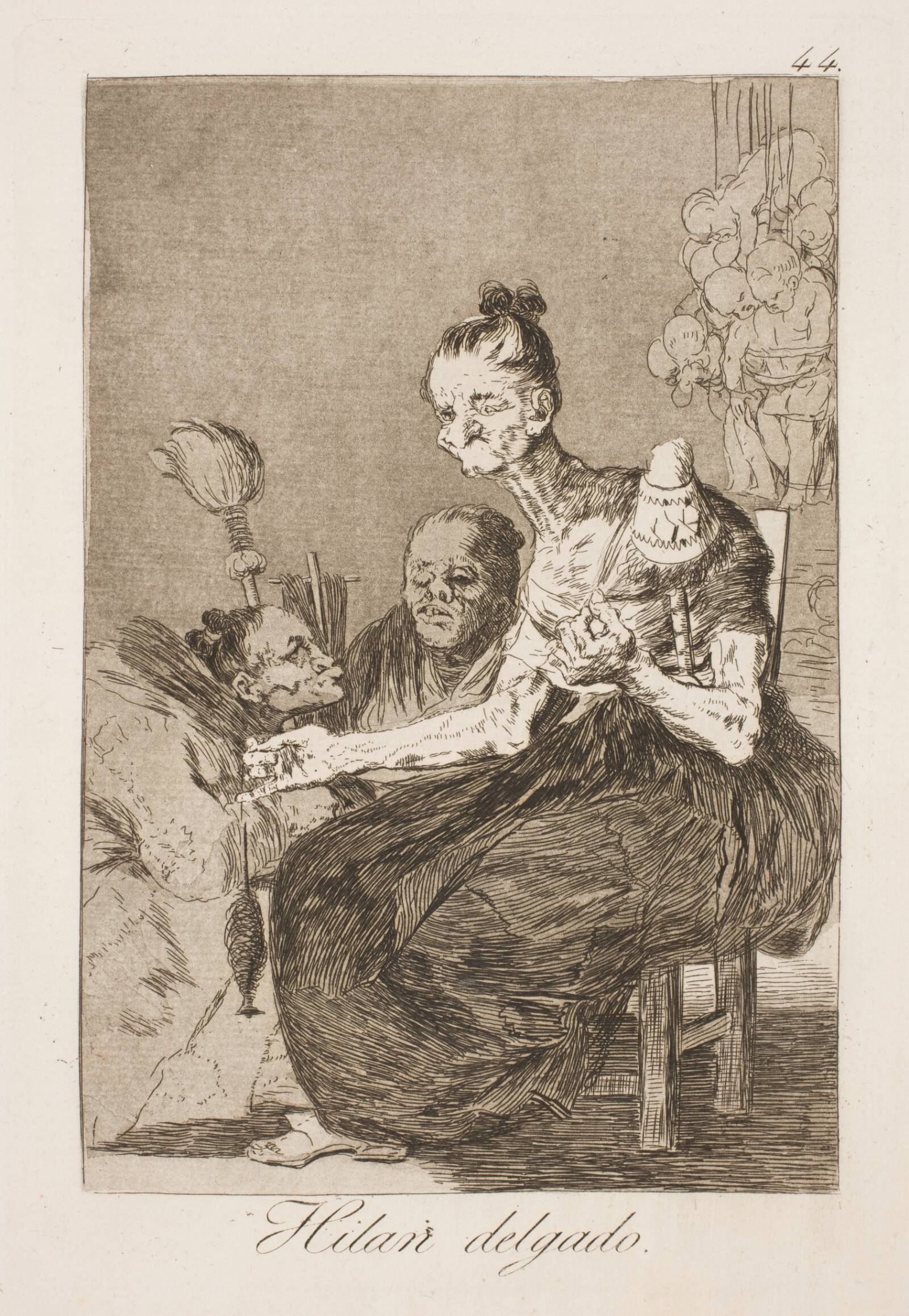 De spinder smukt, Francisco de Goya, 1797-1798