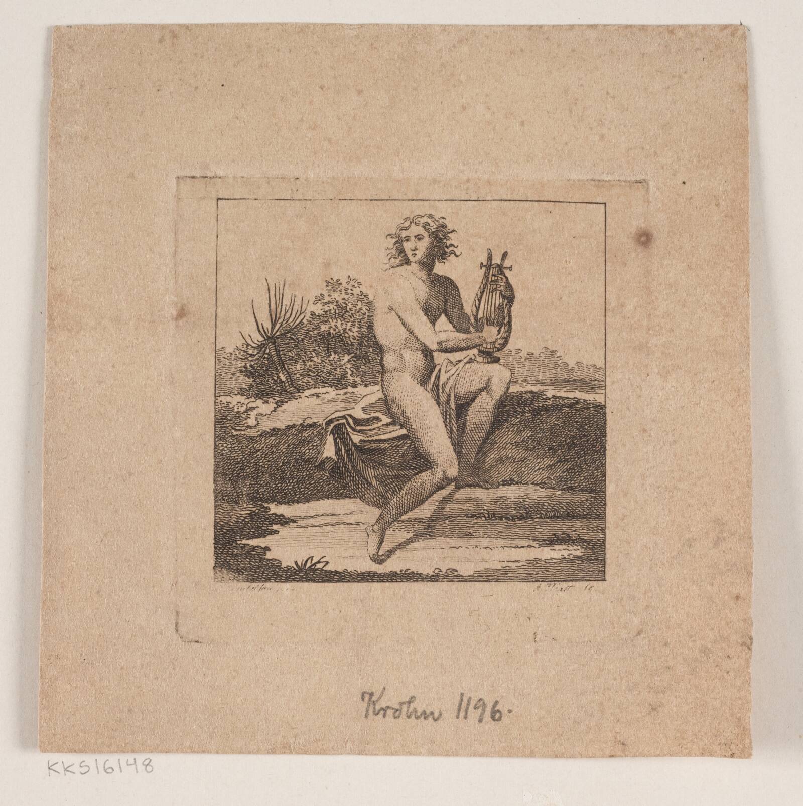Apollo, Andreas Flint, 1794
