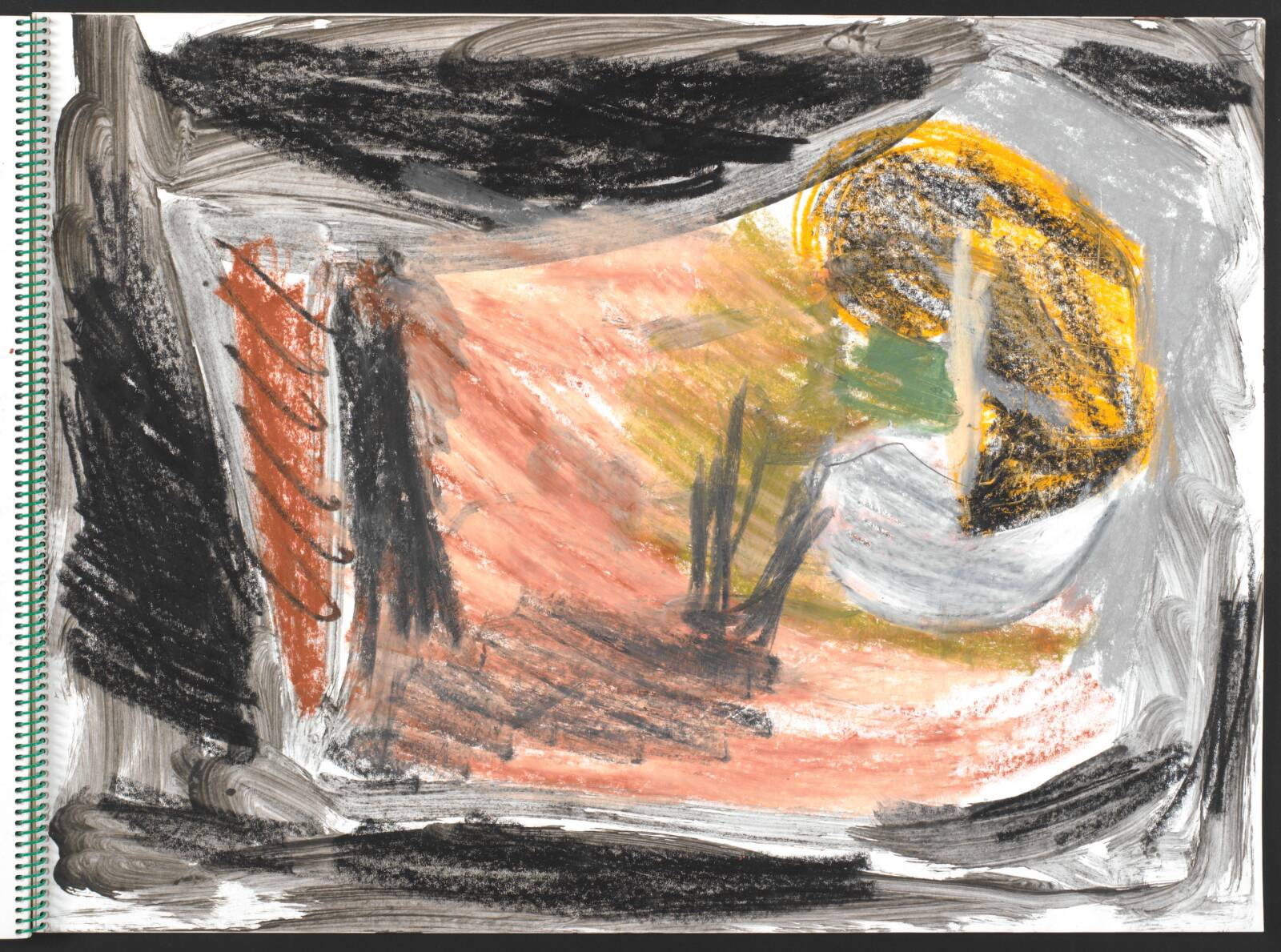 Abstraktion, Per Kirkeby, 1981