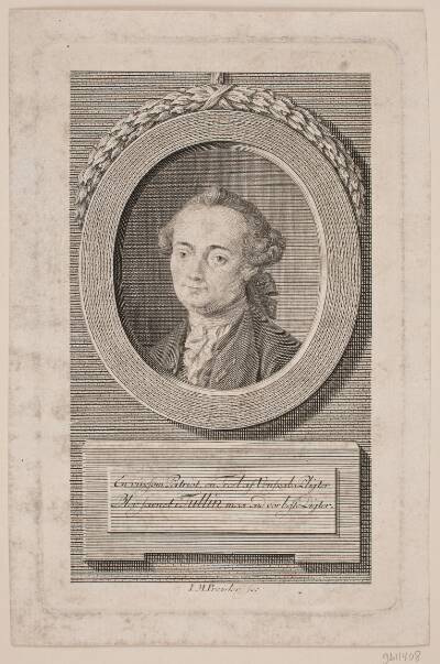 Christian Braunmann Tullin. Titelkobber til hans samlede skrifter