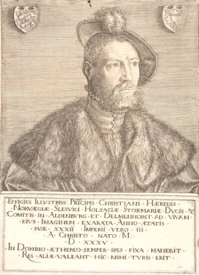 Portræt af Christian III
