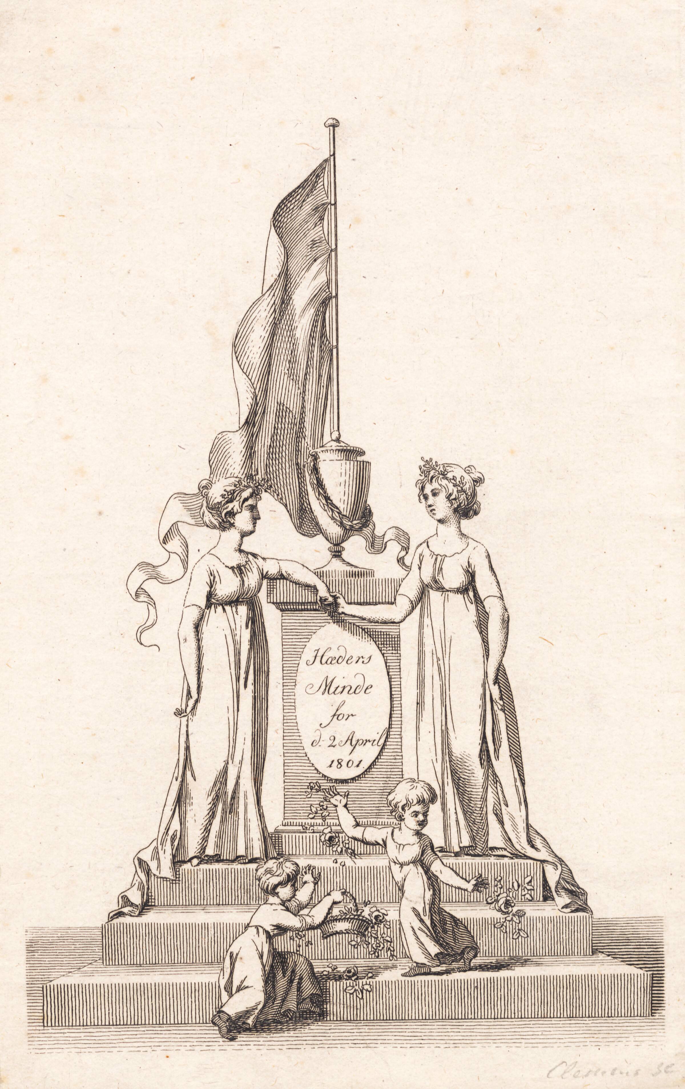 "Hæders Minde for d. 2 April 1801", J.F. Clemens, 1748-1831
