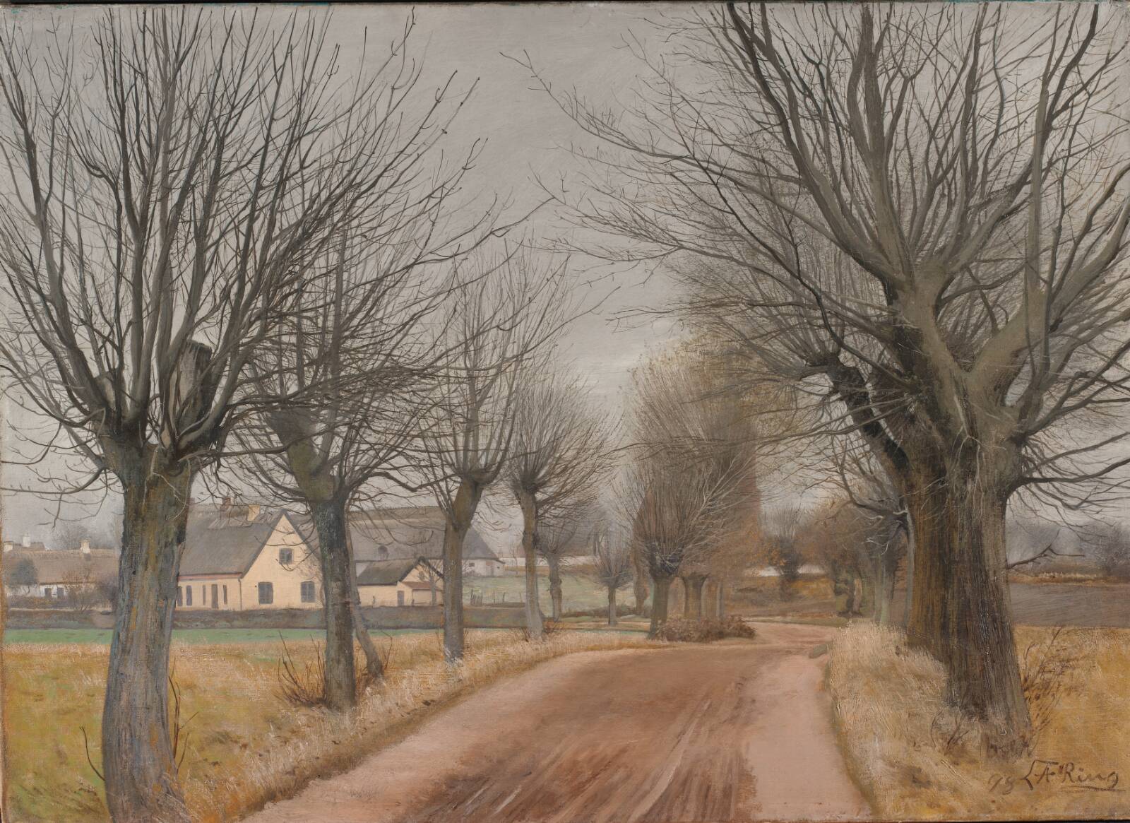 Vej ved Vinderød, L.A. Ring, 1898
