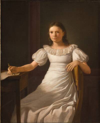 Kunstnerens søster Alvilde
