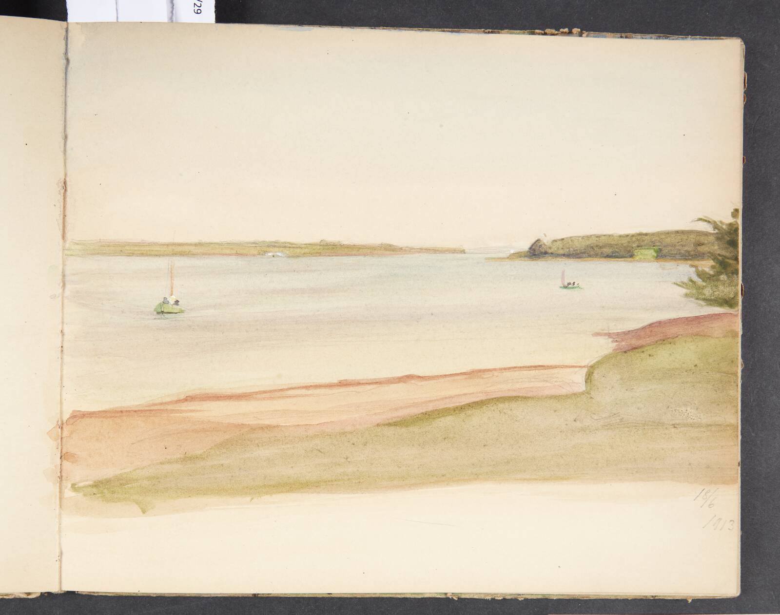 Kystlandskab, Agnes Slott-Møller, 1913