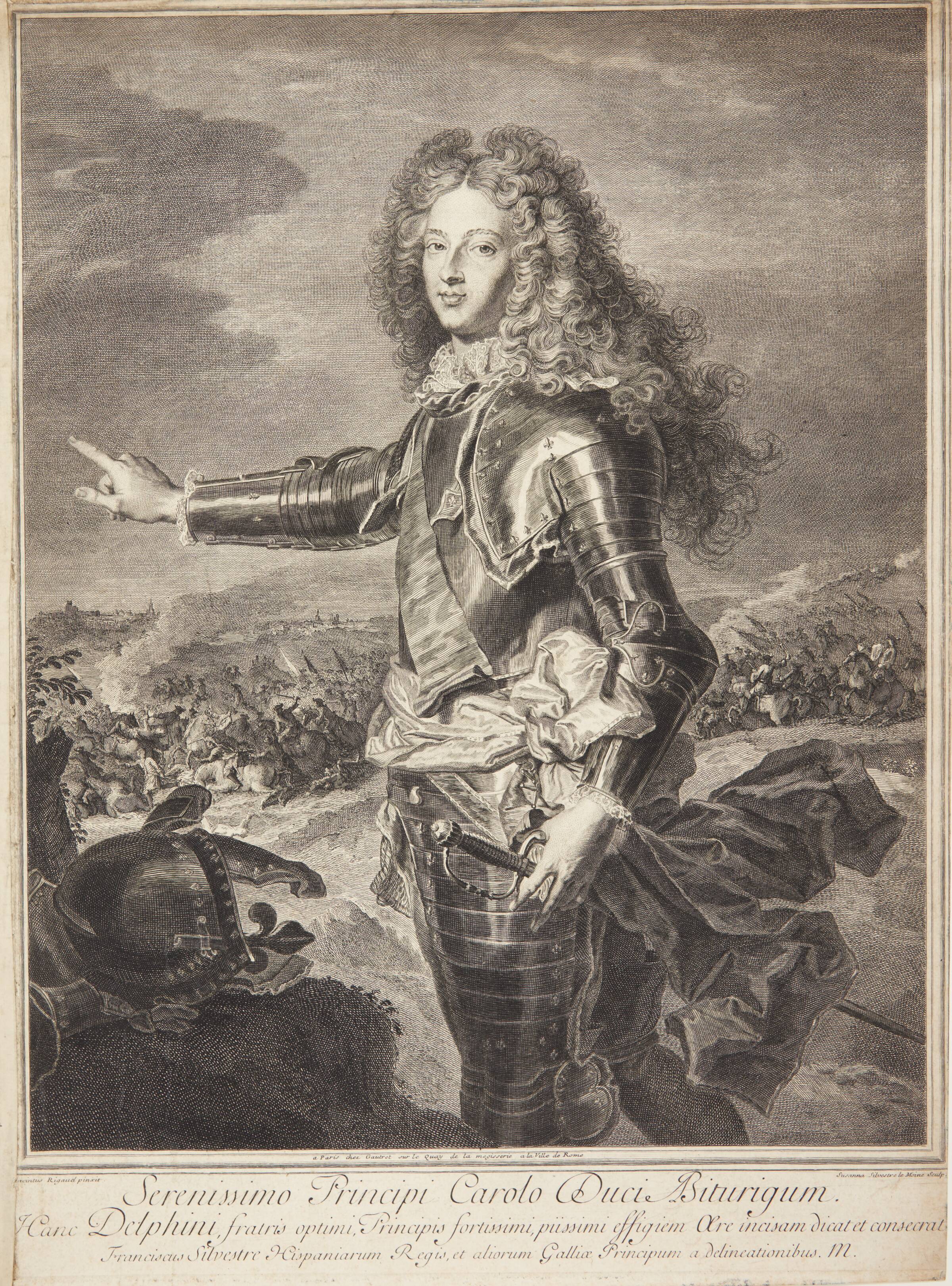 Charles, hertug af Berry, Suzanne Elisabeth Silvestre, 1710-1720