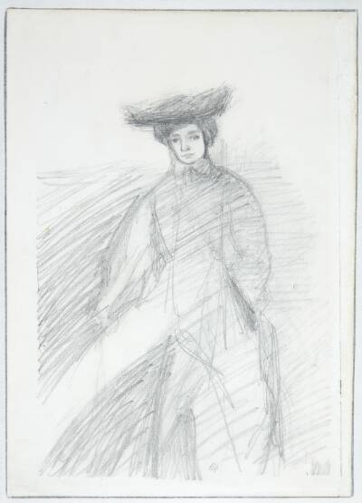 Stående kvinde, Gertrud Klamke