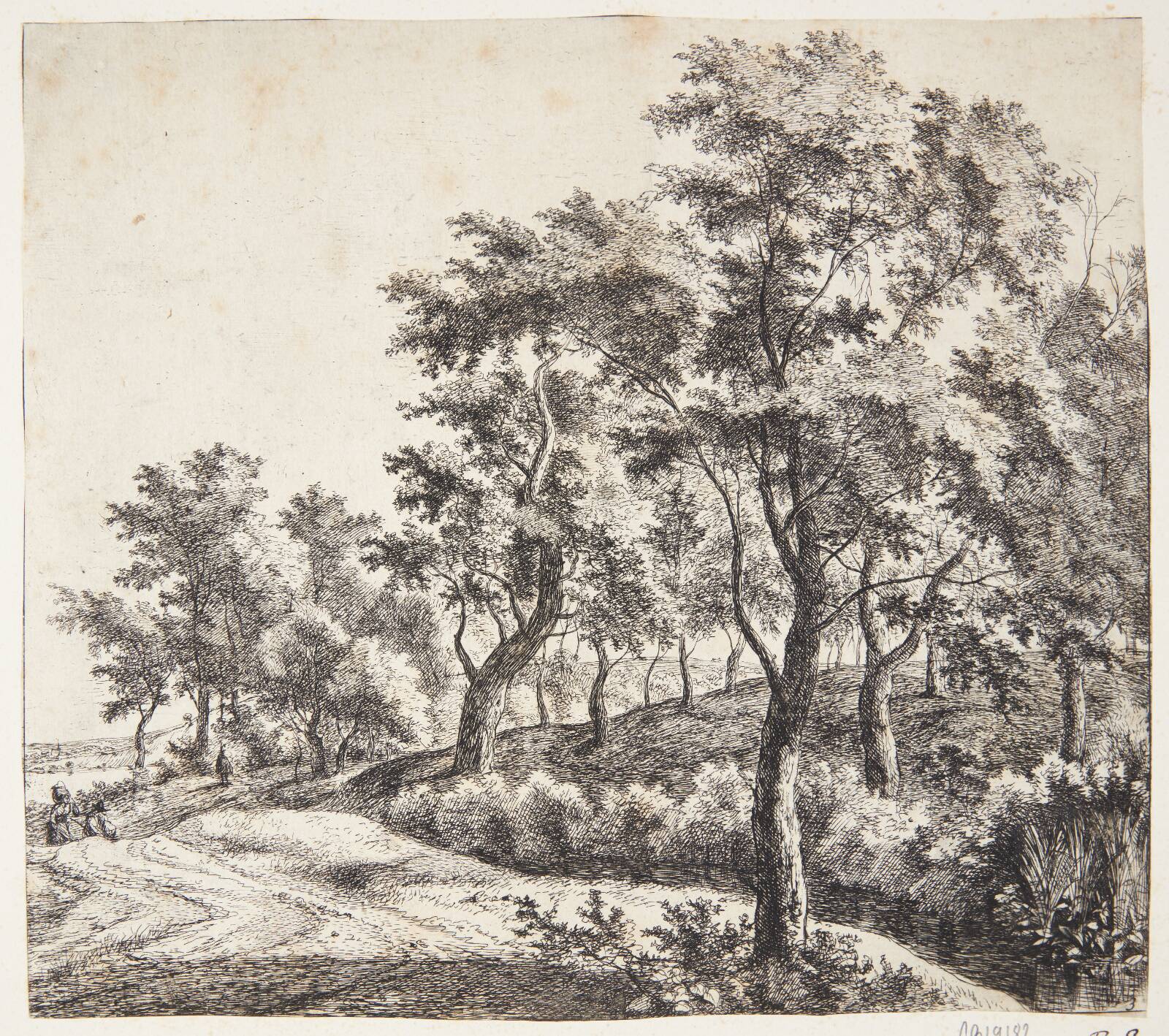 Den lille flod, Jan Hackaert, 1628-1685