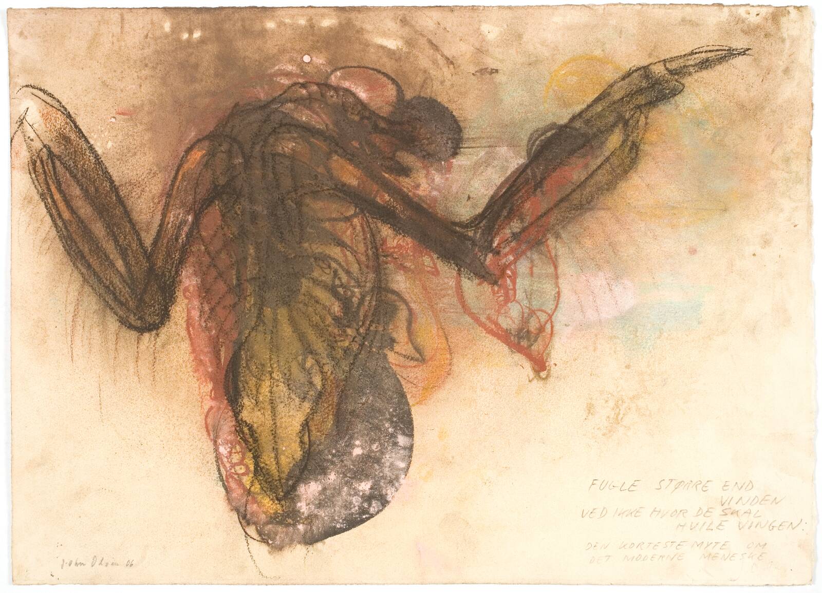Svedetegning, John Olsen, 2006