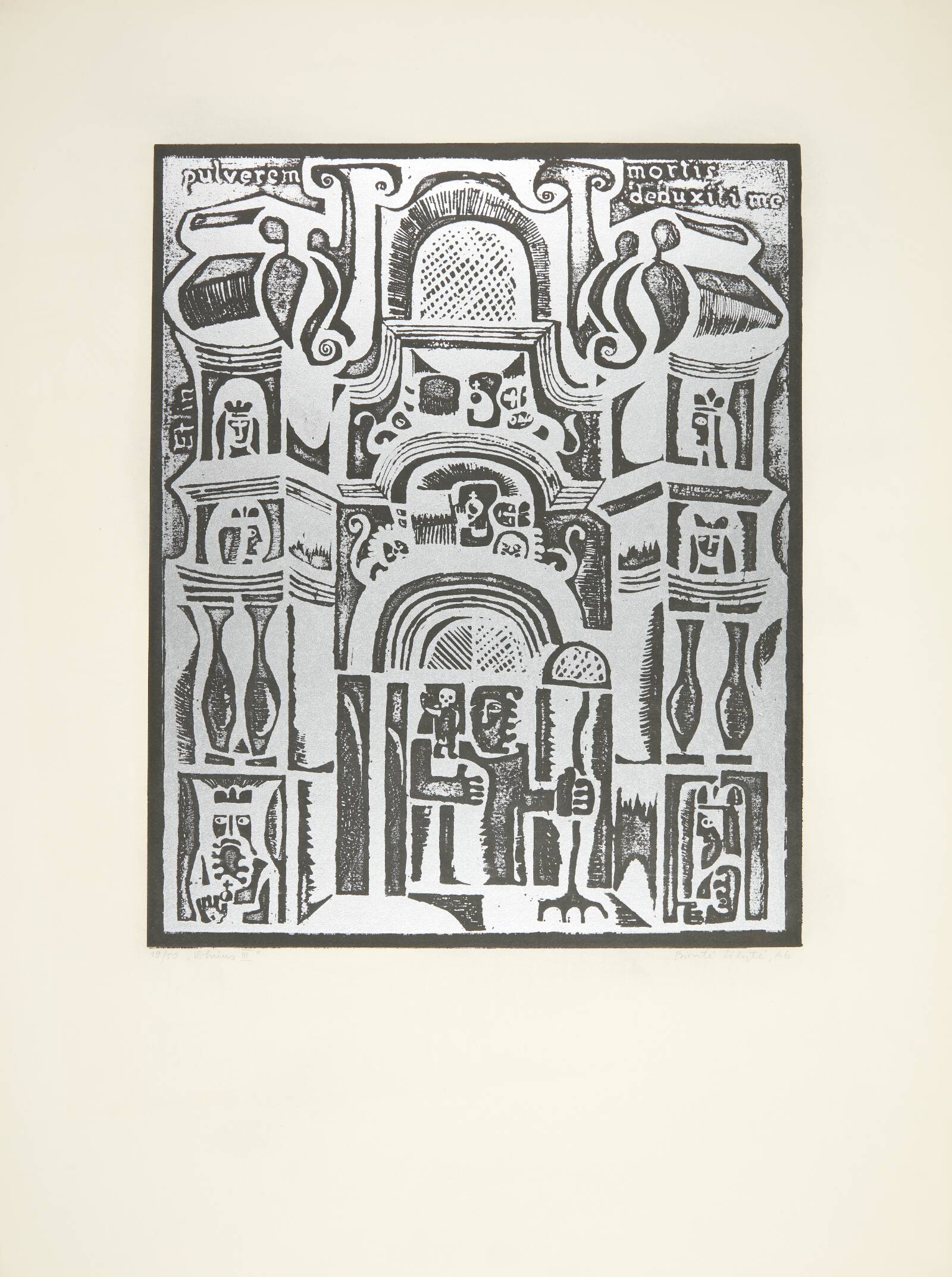 "Vilnius III", Birutė Žilytė, 1966