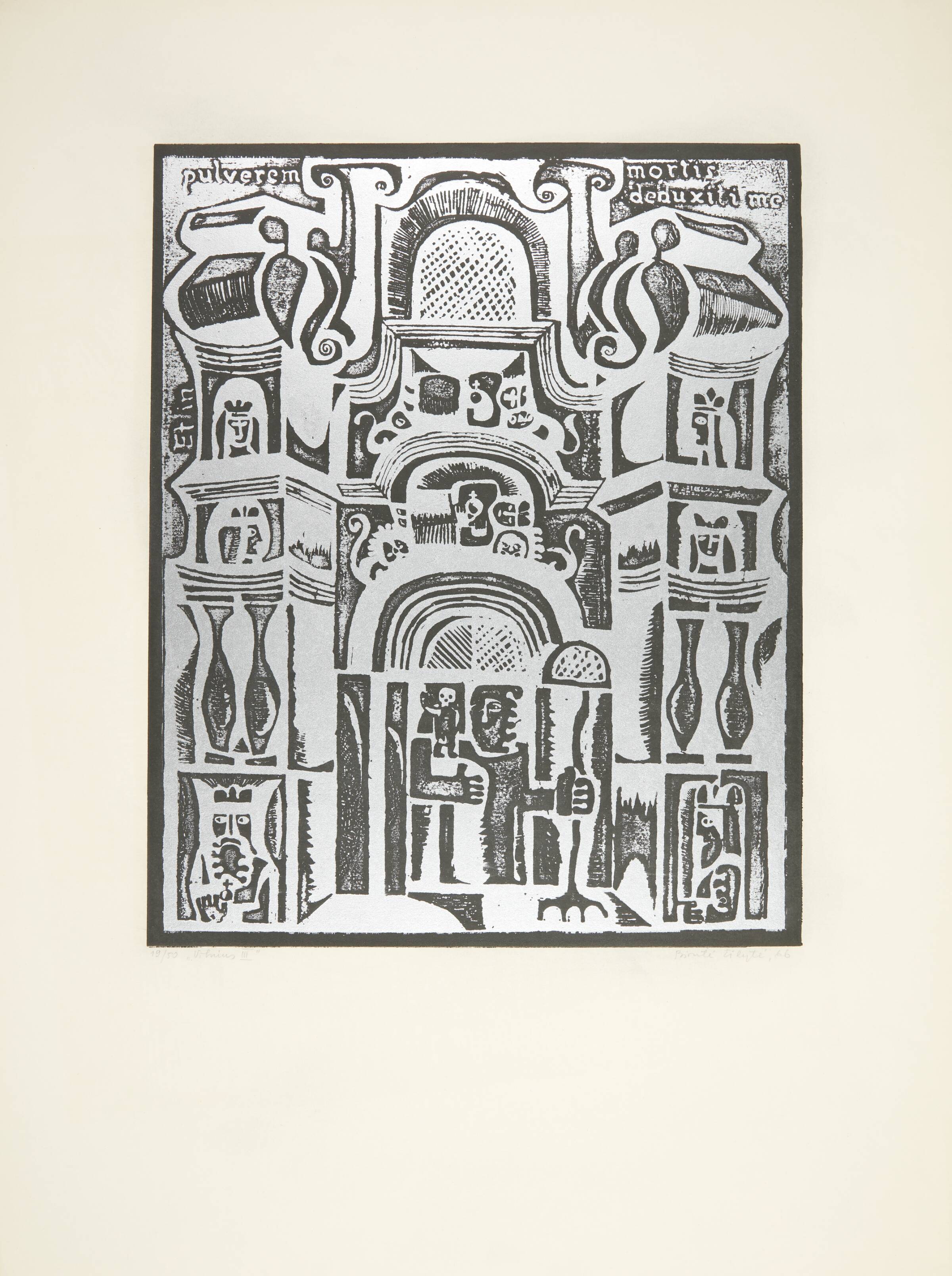 "Vilnius III", Birutė Žilytė, 1966