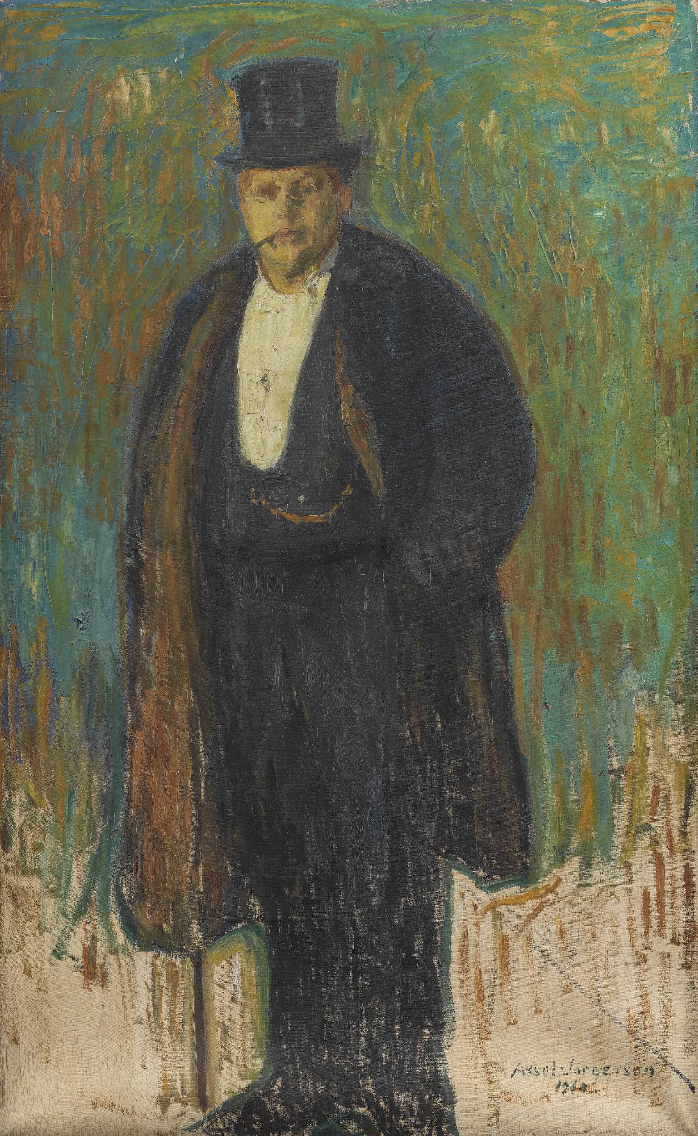 Tandlæge Volter A. Ruben, Aksel Jørgensen, 1910