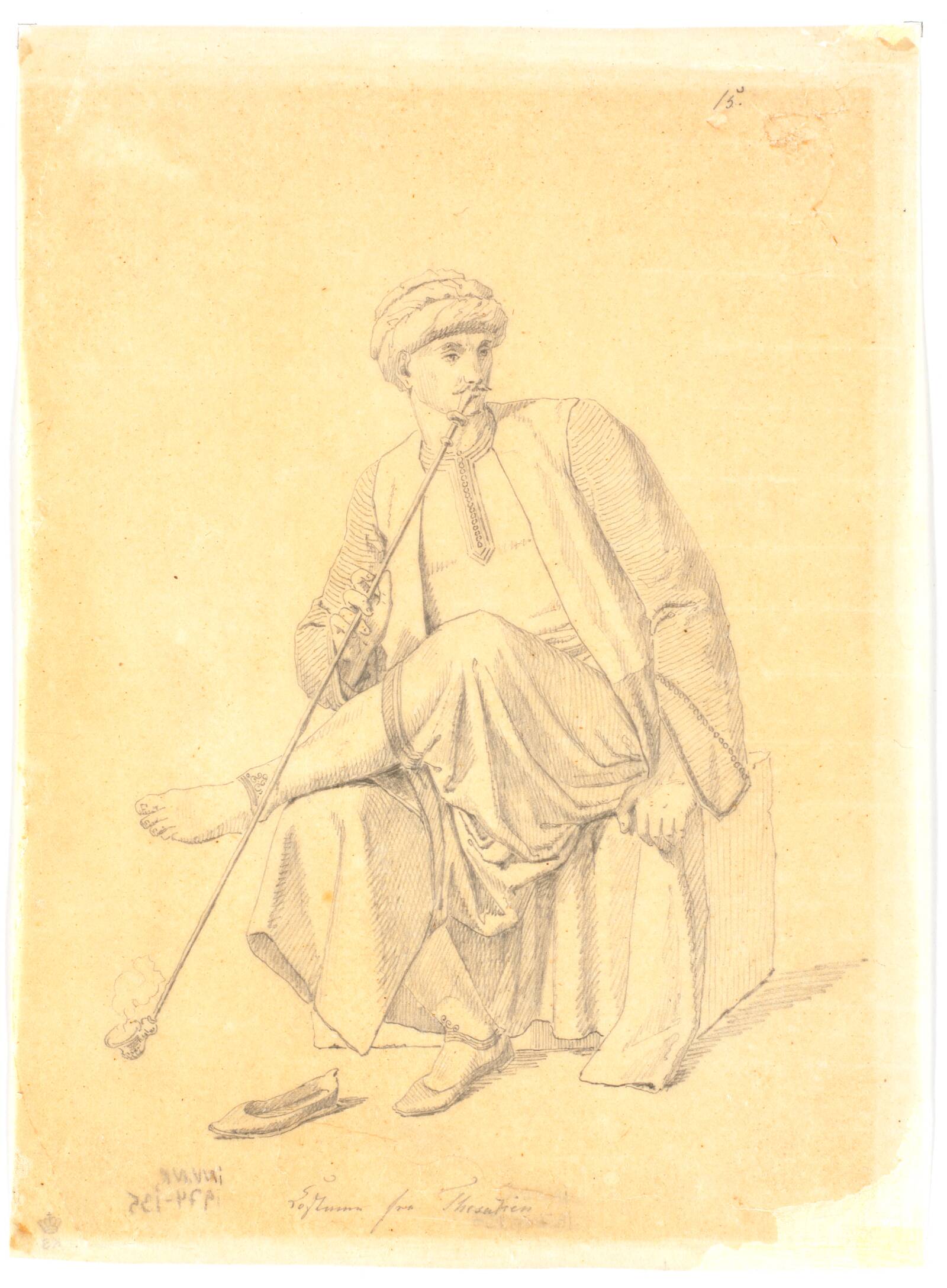 Kostume fra Thesalien, Martinus Rørbye, 1835