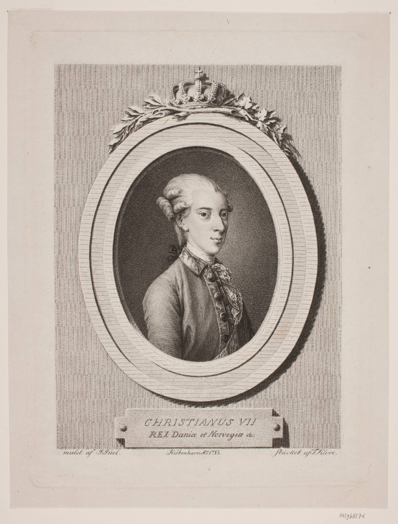 Christian VII, Terkel Kleve, 1783