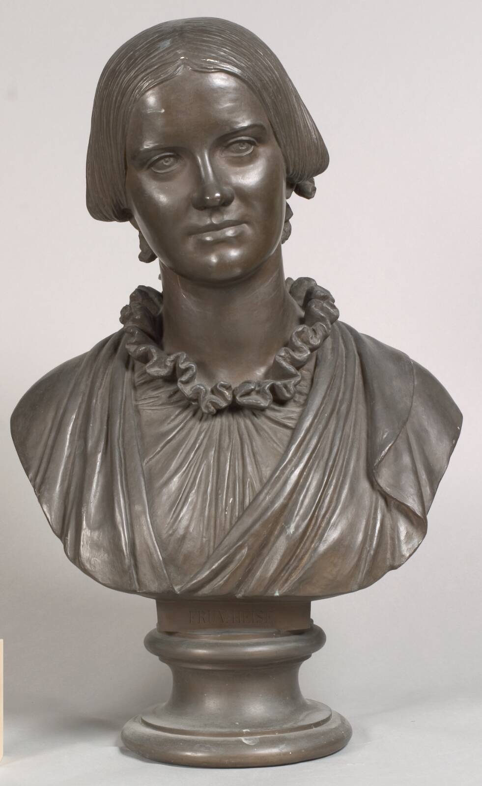 Ville (Vilhelmine) Heise, by H.W. Bissen, 1860