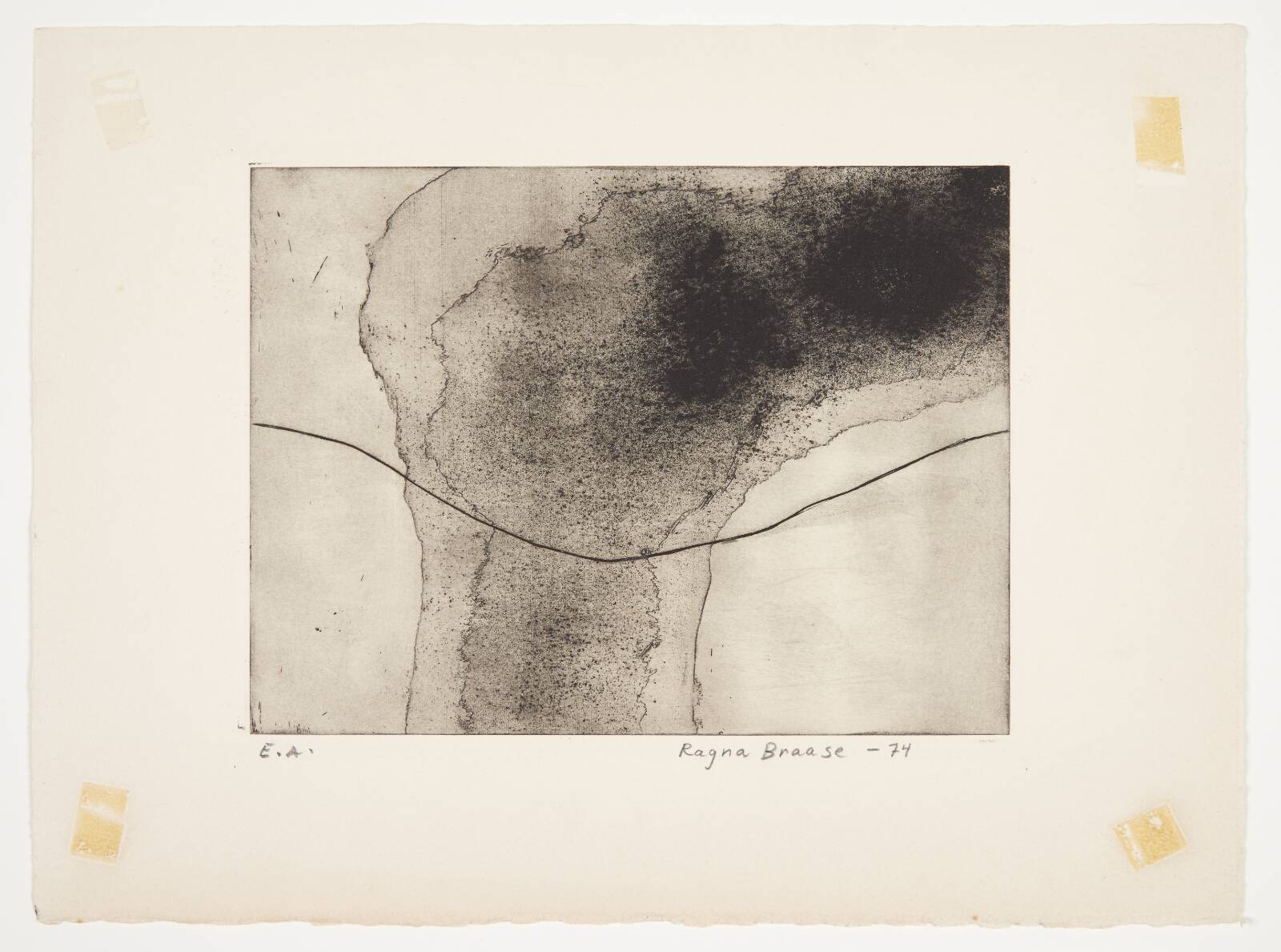 Uden titel, Ragna Braase, 1974