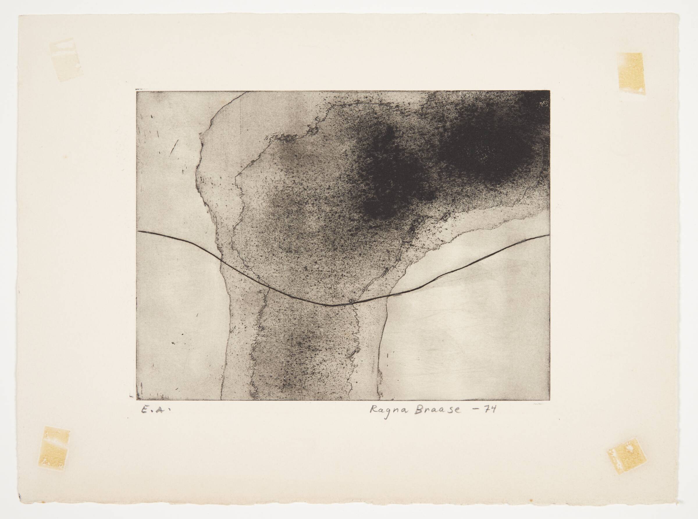 Uden titel, Ragna Braase, 1974