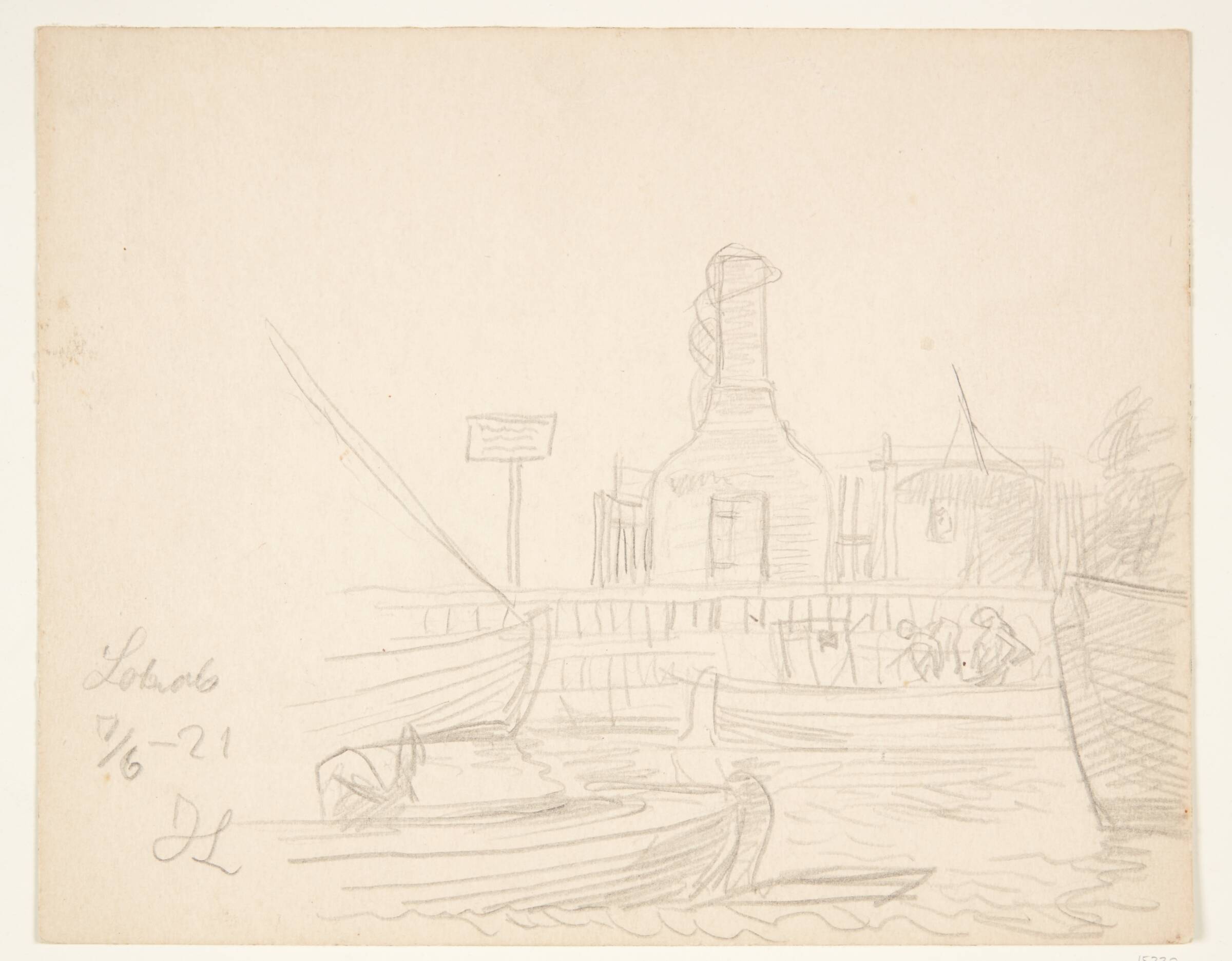 "Lohals". Langeland, Johannes Larsen, 1921