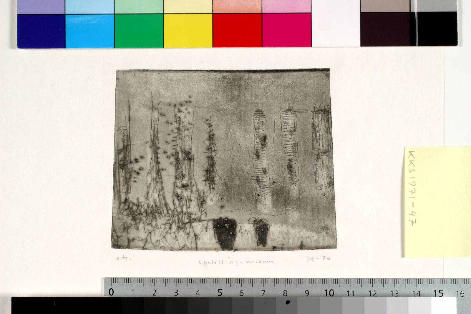 Opstilling, Jørgen Rømer, 1970