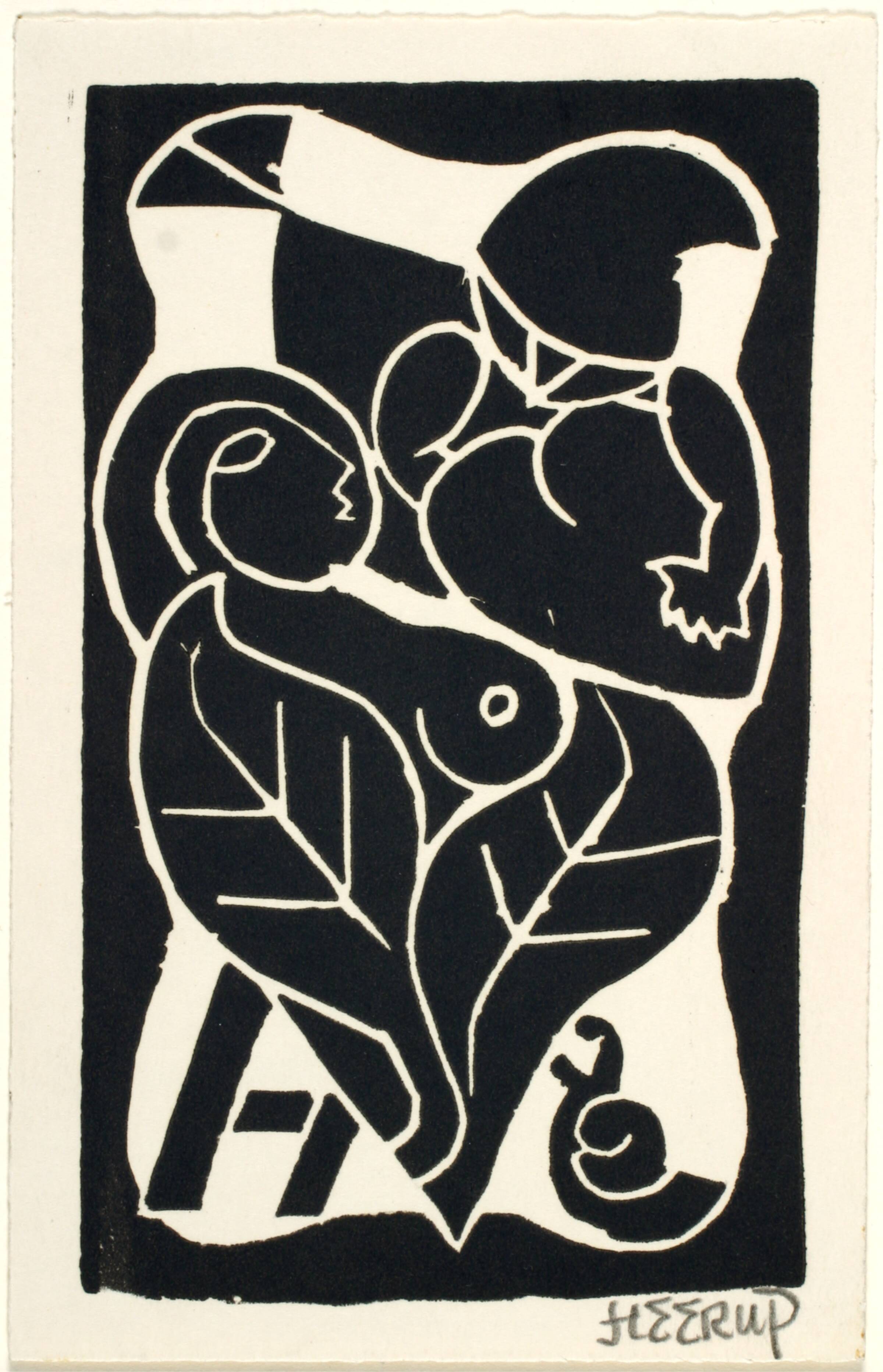 Nissen på besøg, Henry Heerup, 1950