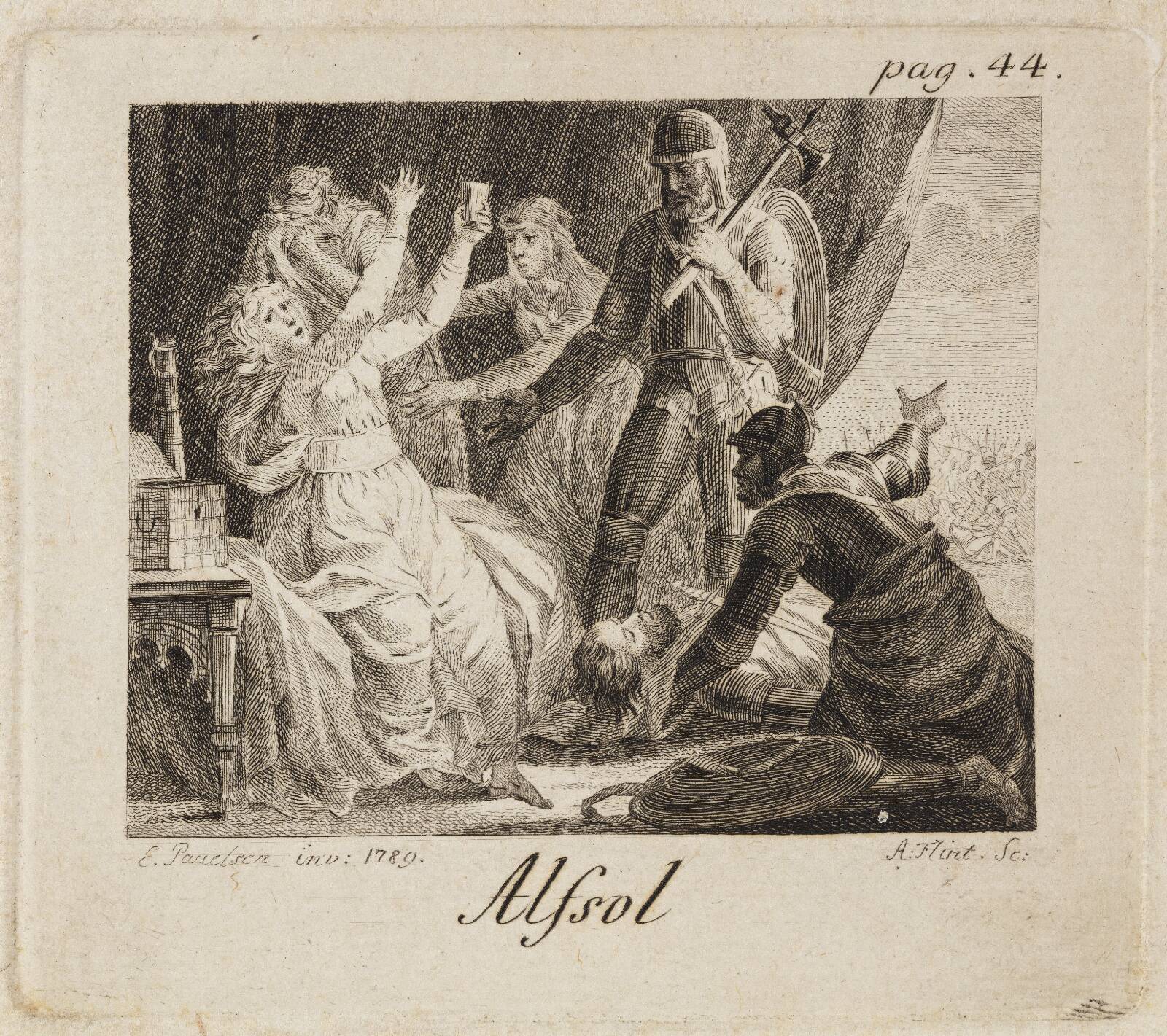 Alfsol, Andreas Flint, 1789