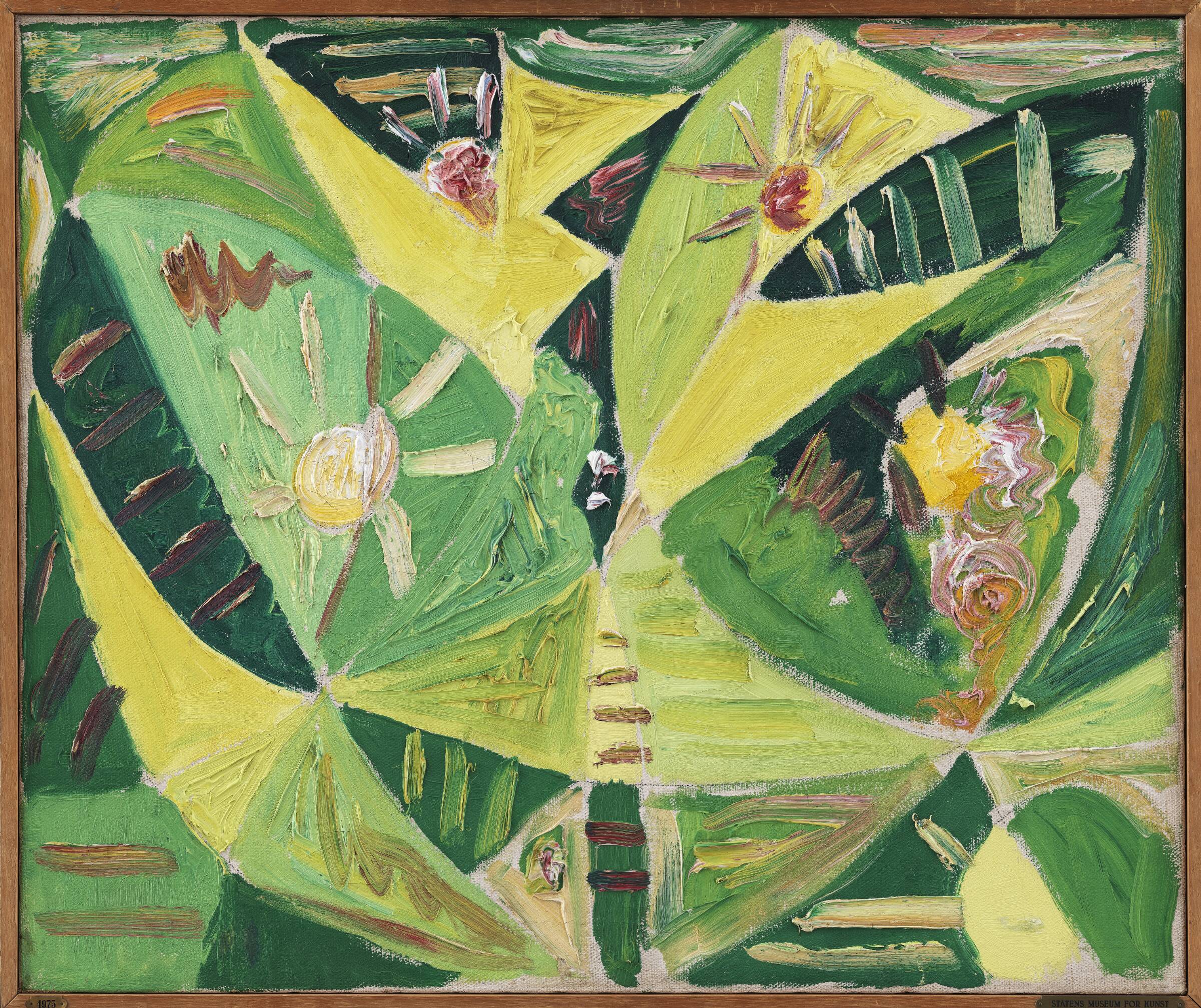 Kosmisk landskab, Egill Jacobsen, 1941