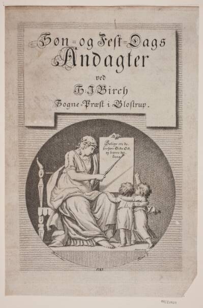 Titelblad til "Søn- og Fest- Dags Andagter"