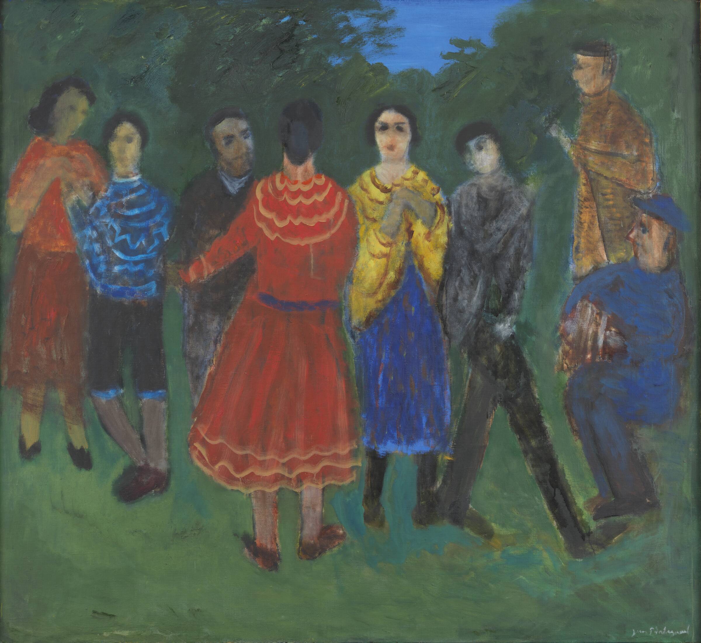 Spansk dans, Jens Søndergaard, 1951-1955