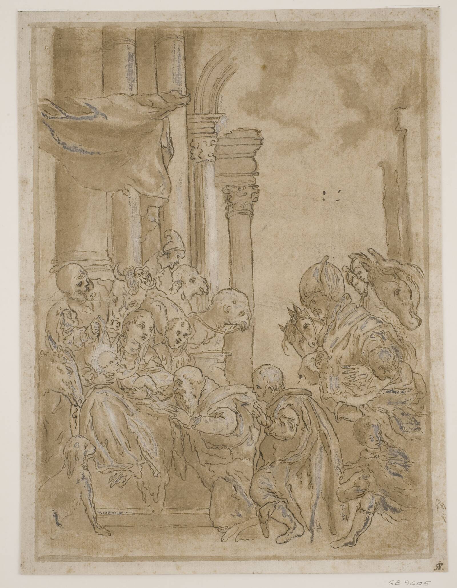 Kongernes tilbedelse, Ubekendt, 1528-1588