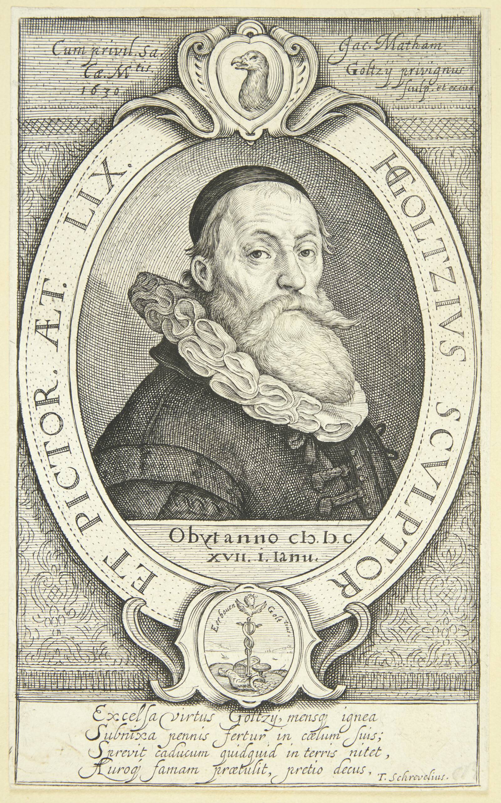 Hendrick Goltzius, Jacob Matham, 1630