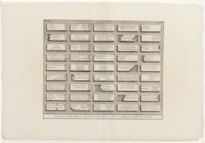 Iscrizioni delle Camere sepolcrali de' Liberti e Servi, ec. della Famiglia di Augusto, XXXIV