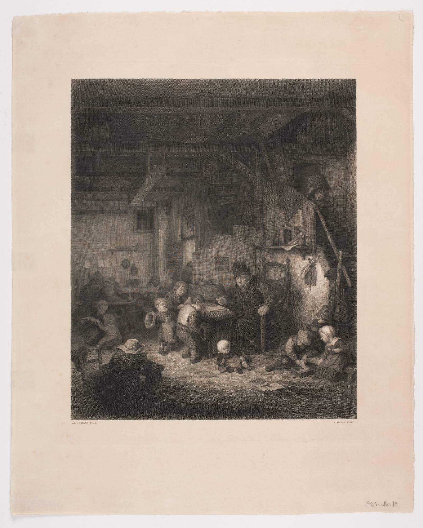 Skolemesteren, Joel Ballin, 1822-1885