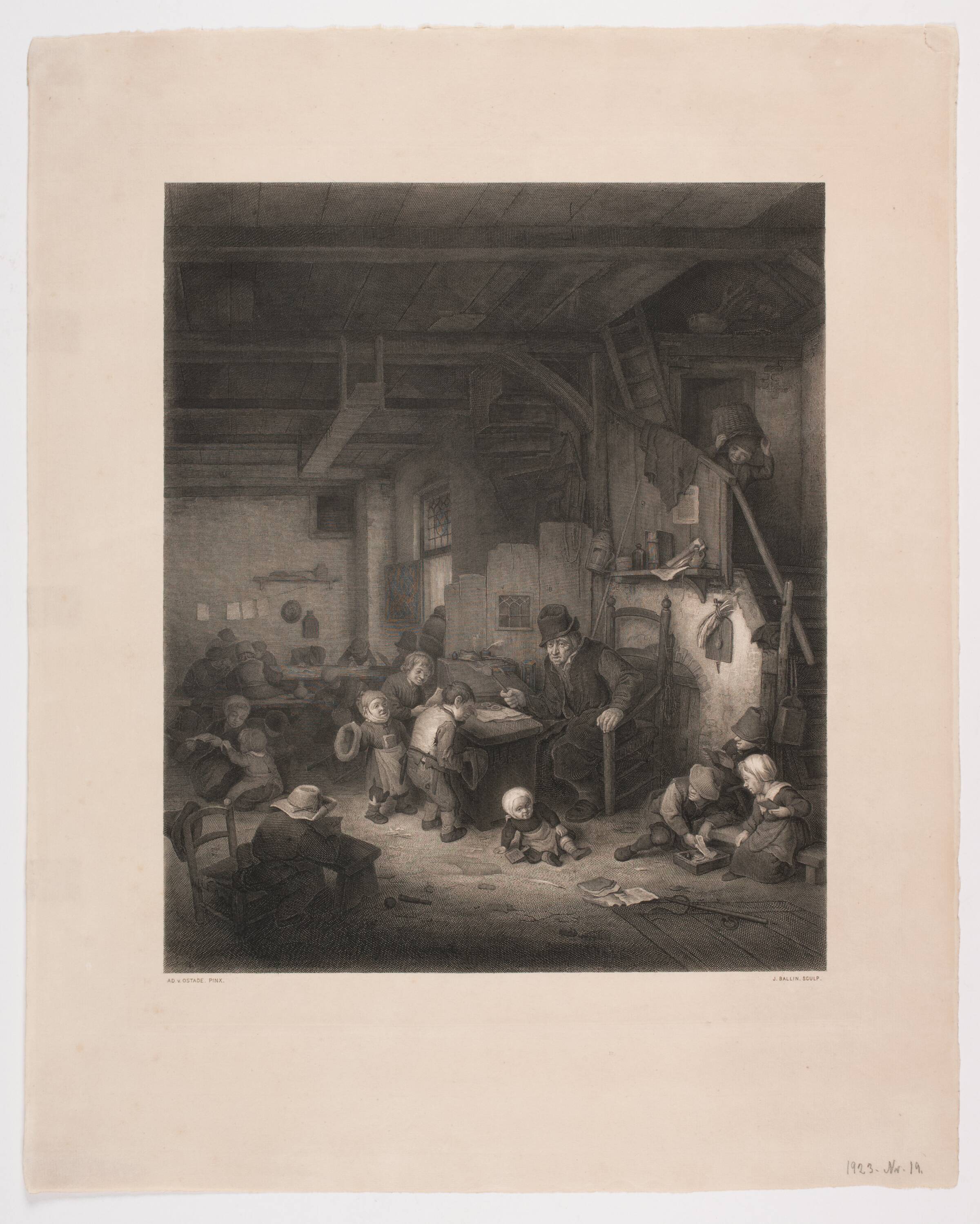 Skolemesteren, Joel Ballin, 1822-1885