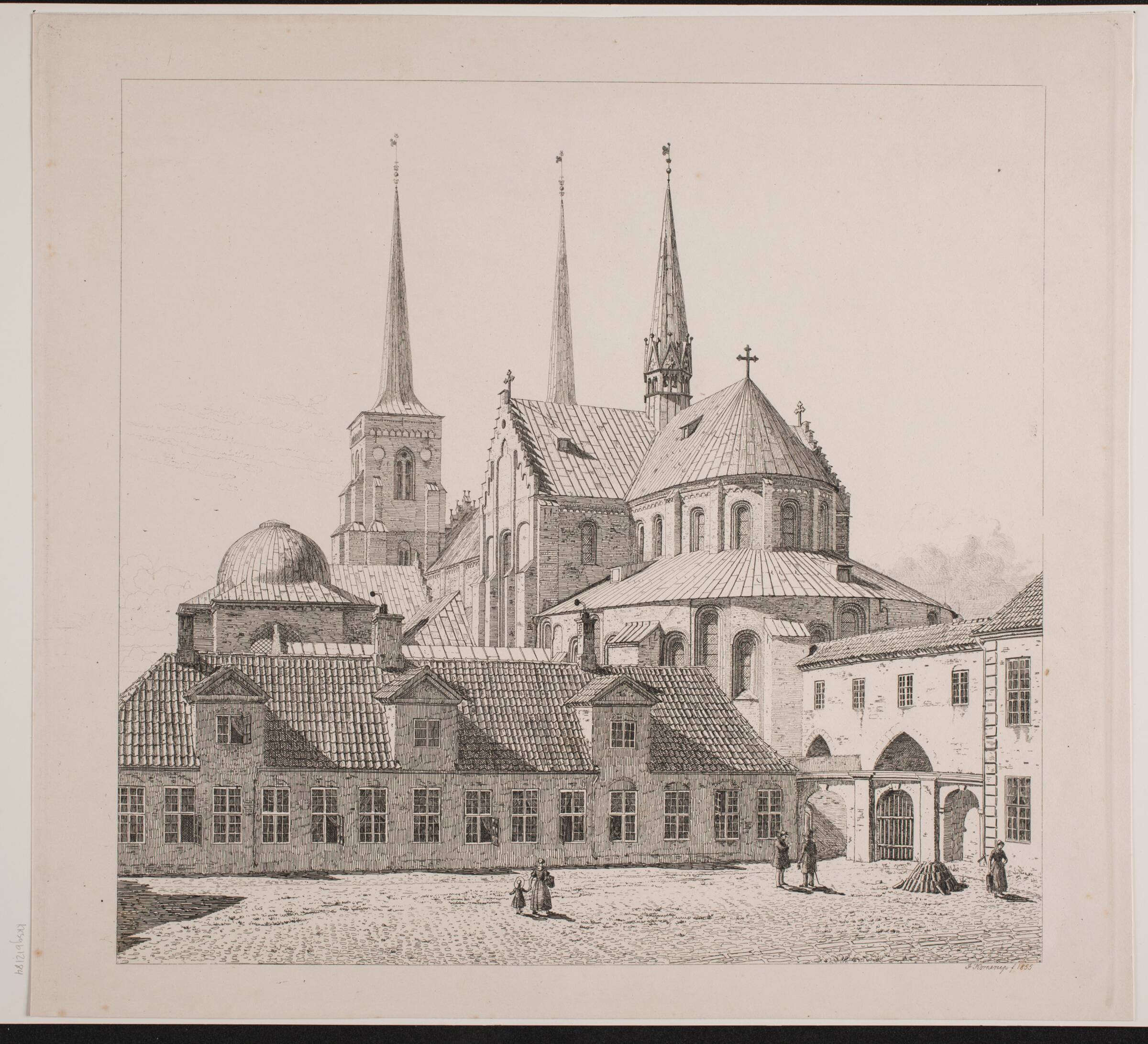 Roskilde Domkirke, Jacob Kornerup, 1855