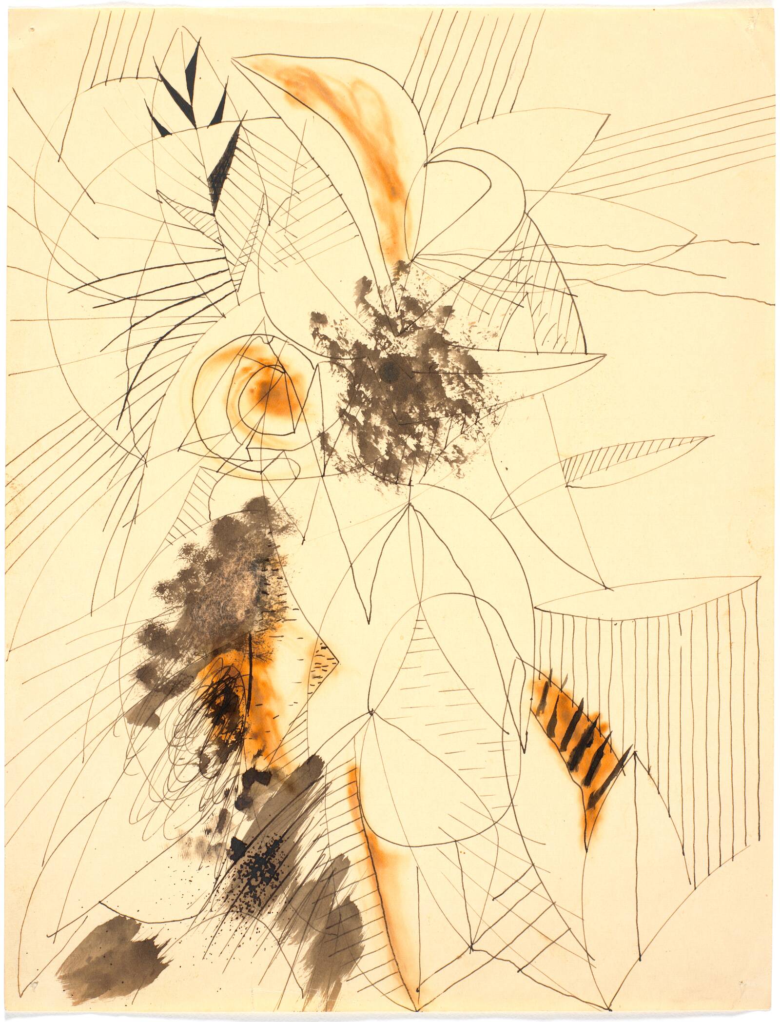 Botanisk figuration, Richard Mortensen, 1935-1937