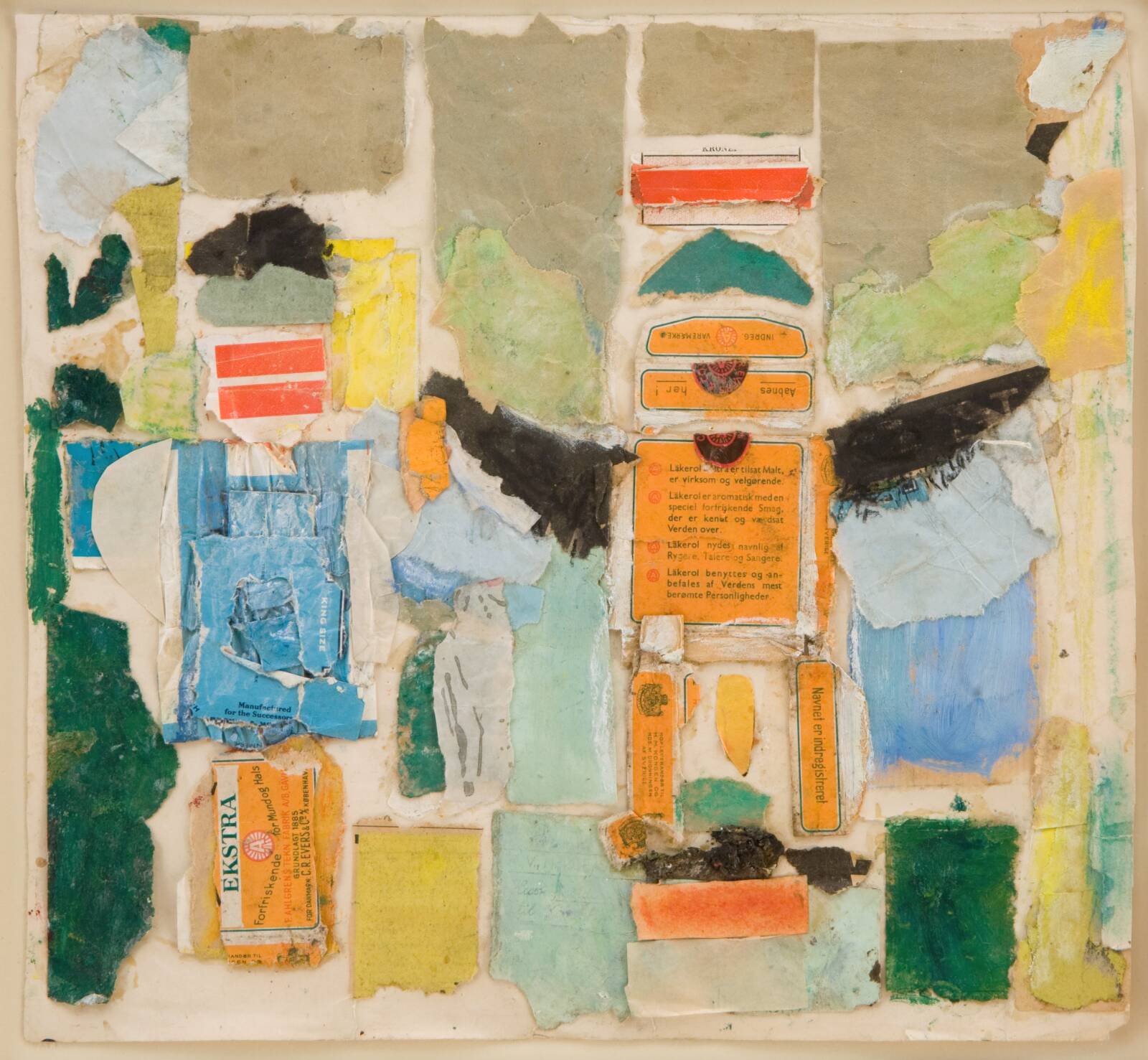 Collage, Agnete Therkildsen, 1967