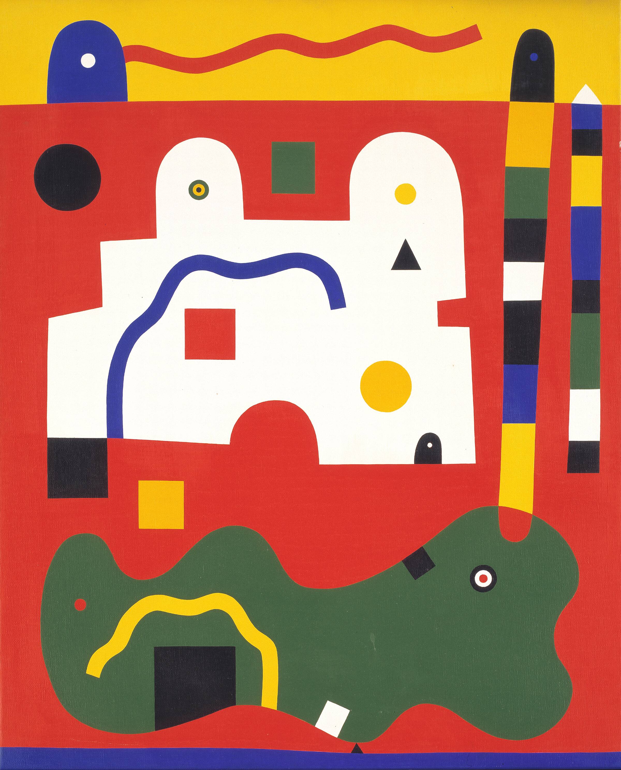 Kretabillede VI, Tonning Rasmussen, 1974