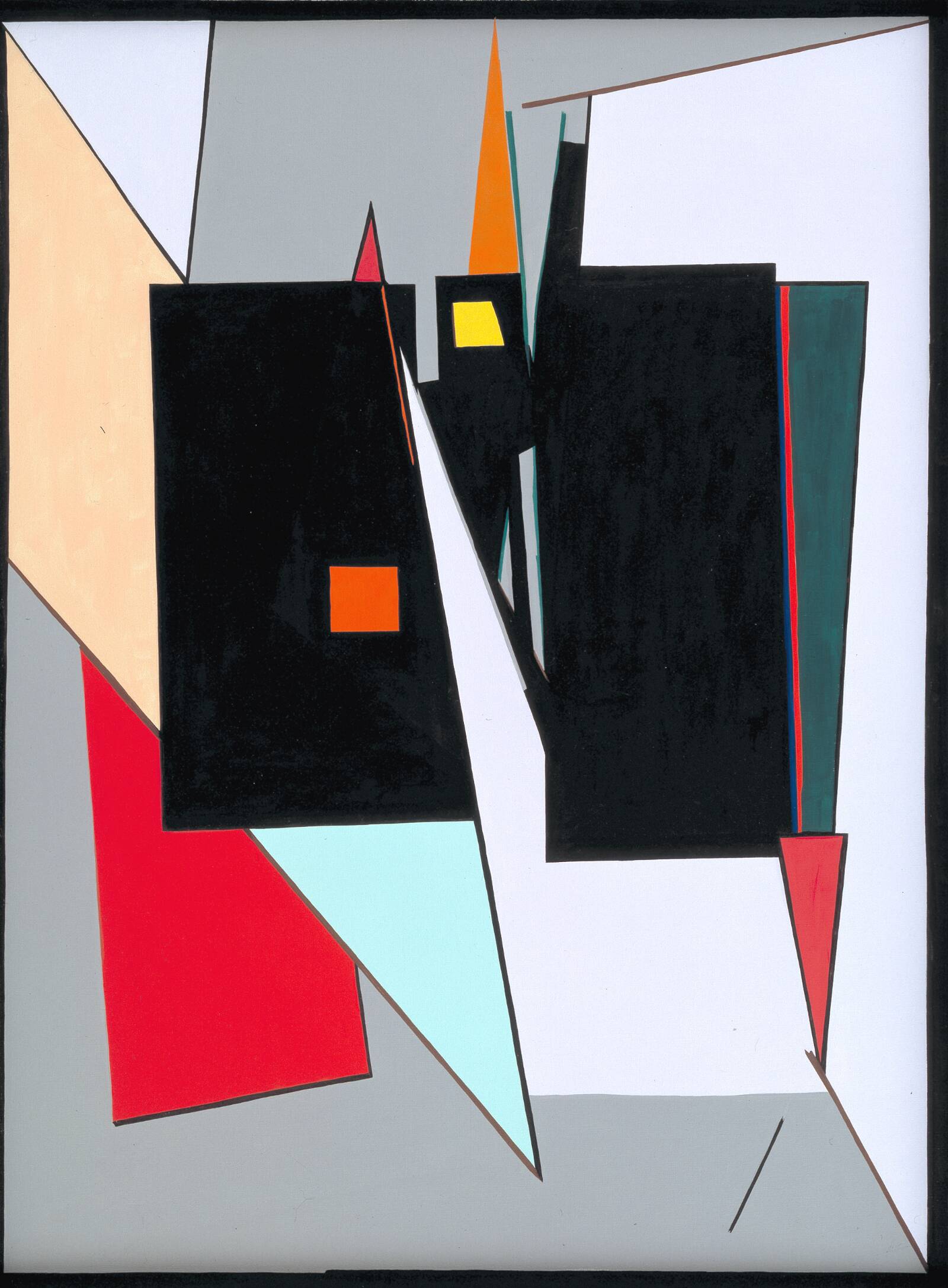 Hommage à carlo Crivelli, Richard Mortensen, 1974