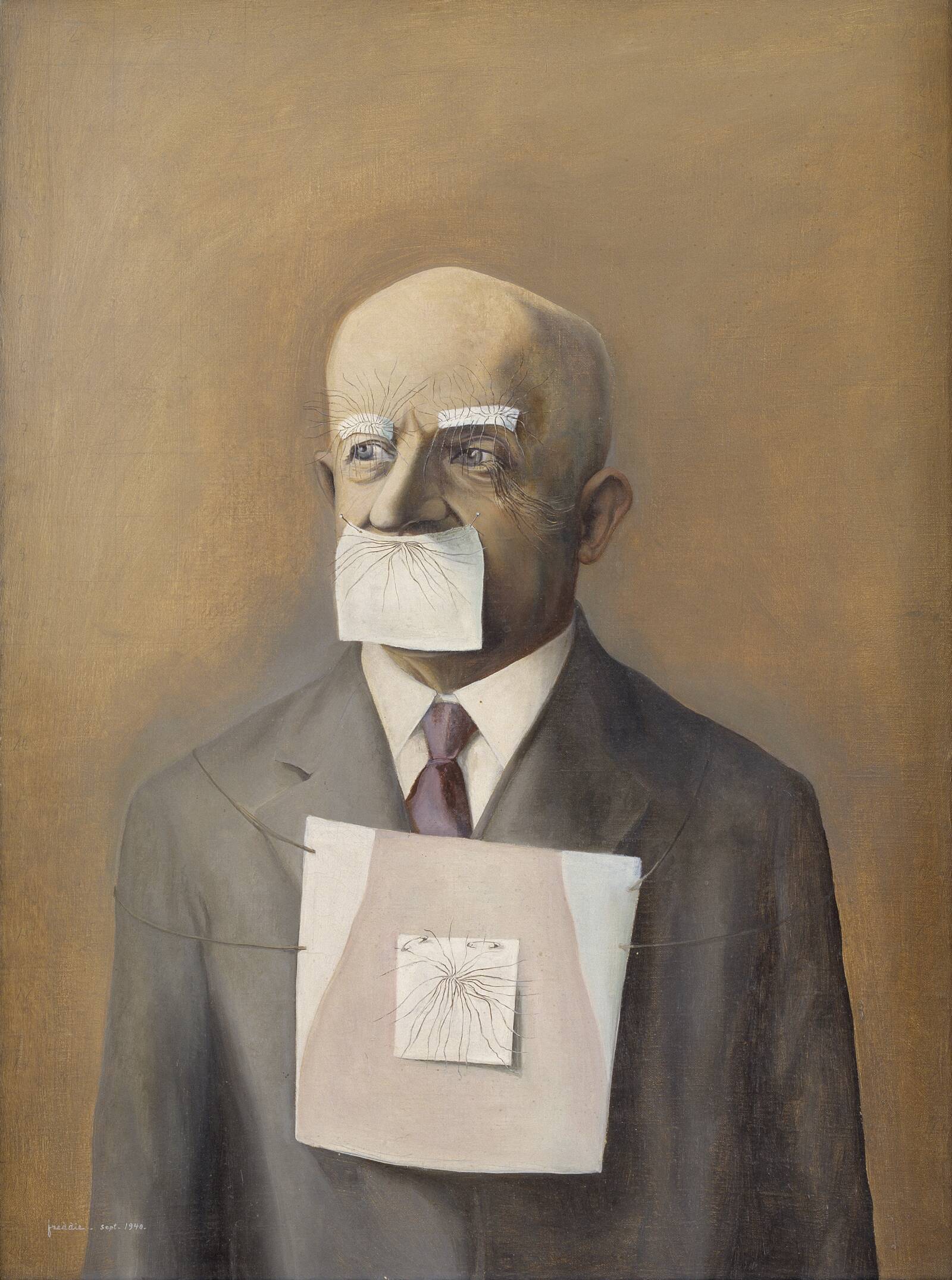 Sensibelt portræt, Wilhelm Freddie, 1940
