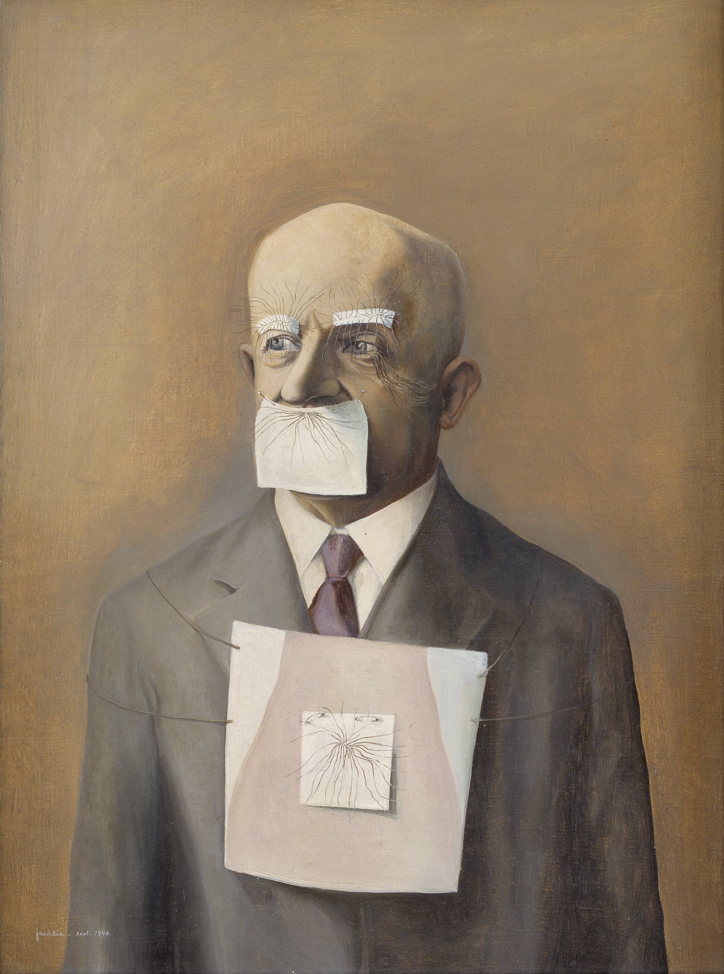 Sensibelt portræt, Wilhelm Freddie, 1940