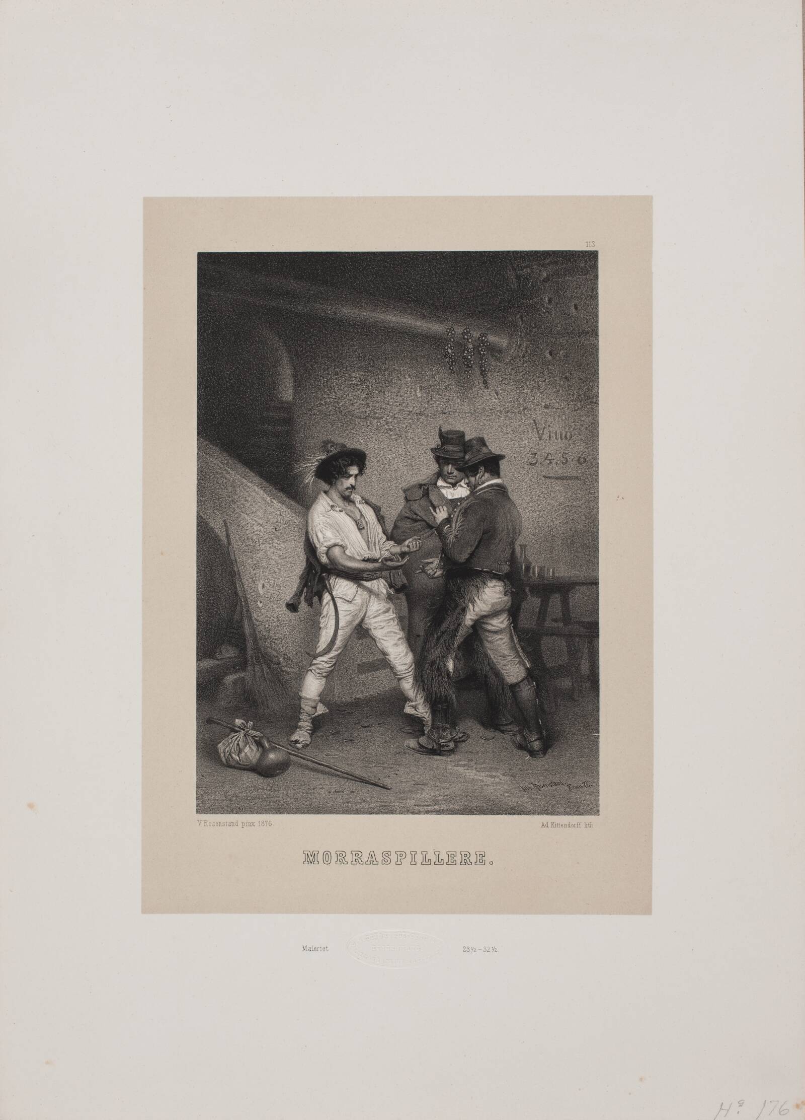 Morraspillere, Adolph Kittendorff, 1880-1889