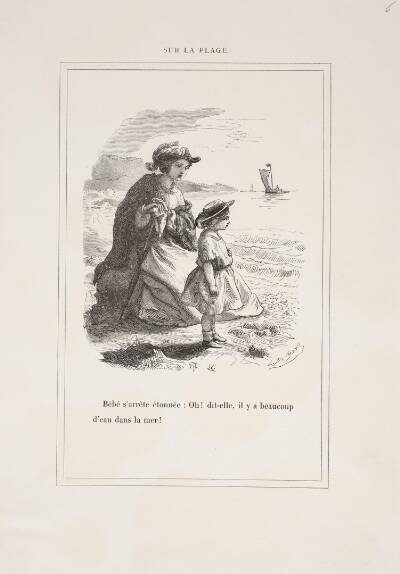 Sur la plage