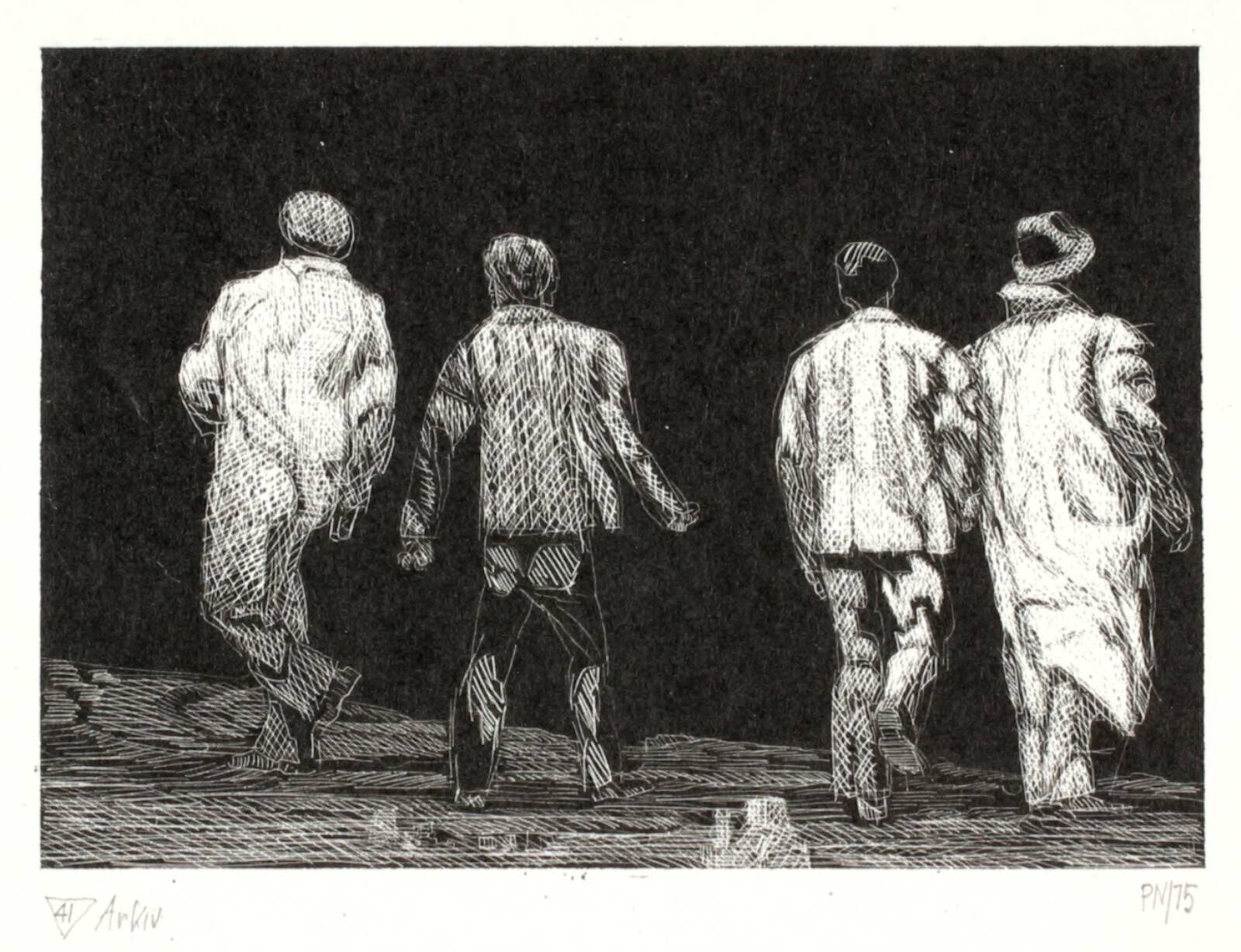 Timebog, Palle Nielsen, 1975