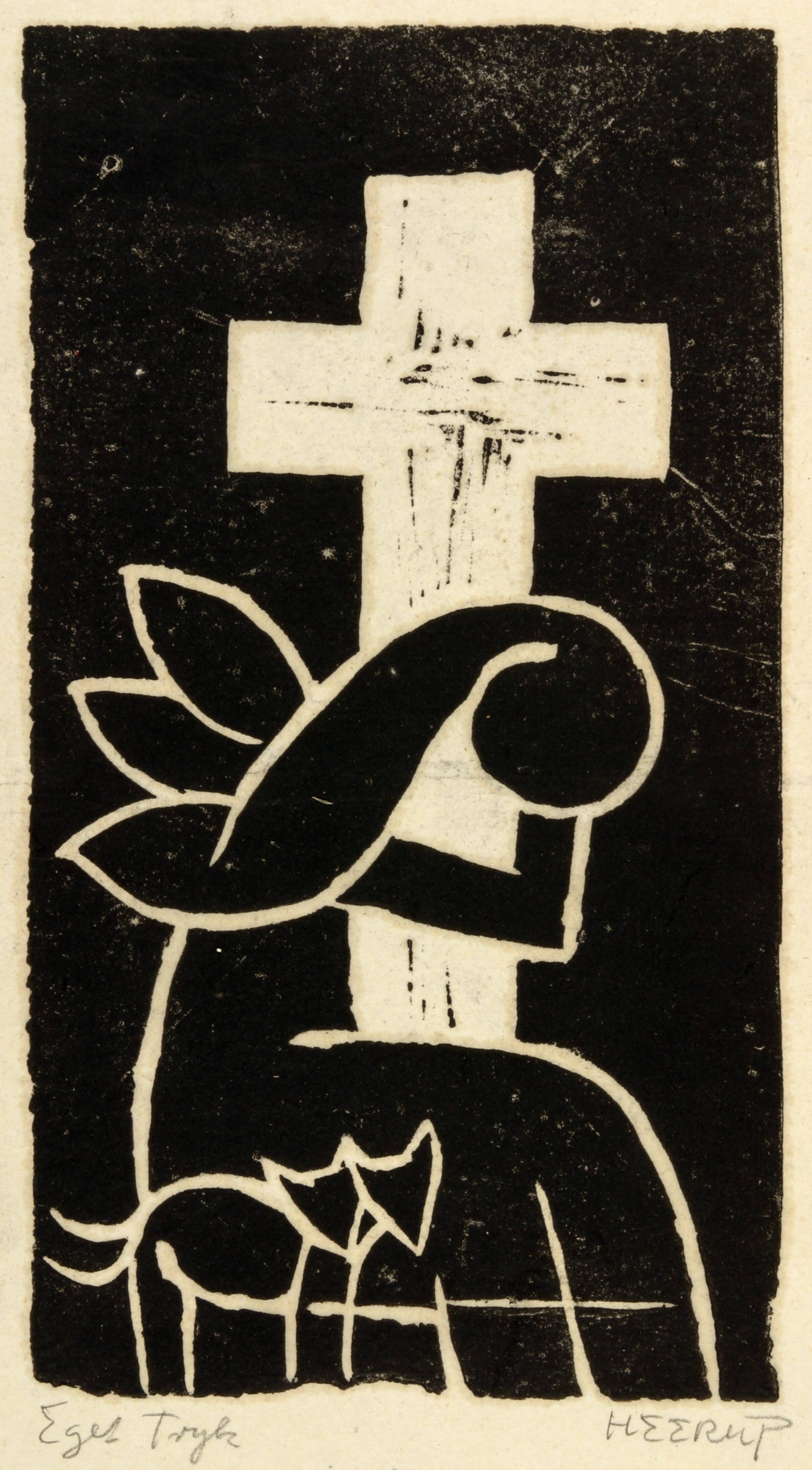 Sørgende enke, Henry Heerup, 1942