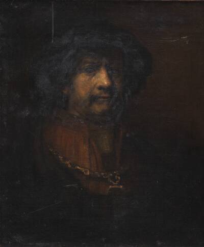 Portræt af Rembrandt